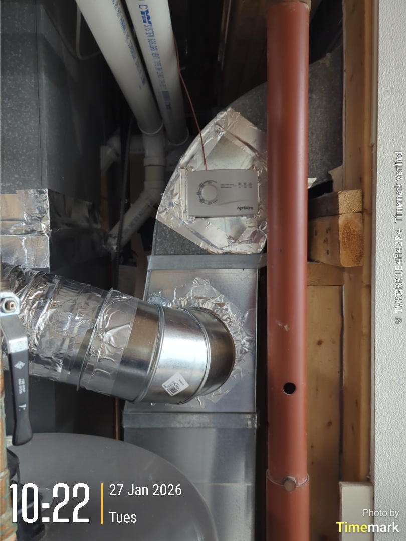 aprilaire 500 series humidifier install