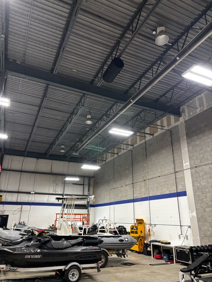 Radiant tube heater service