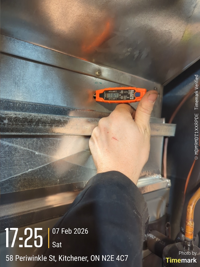 furnace not satisfying thermostat corrected air flow and changed filter