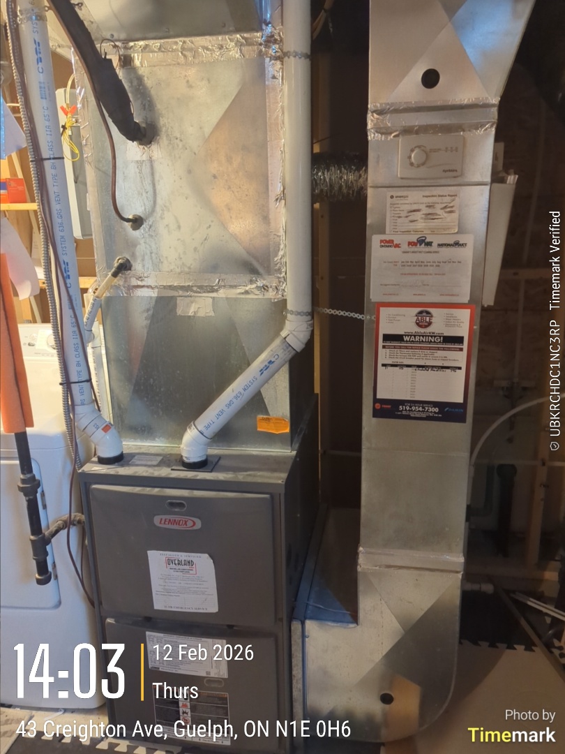 humidifier install and HRV tune-up