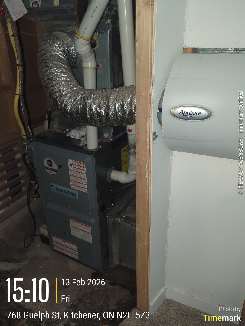 completed furnace tune-up along with the inspection of a water leak. was able to correct the issue and left the customer satisfied.