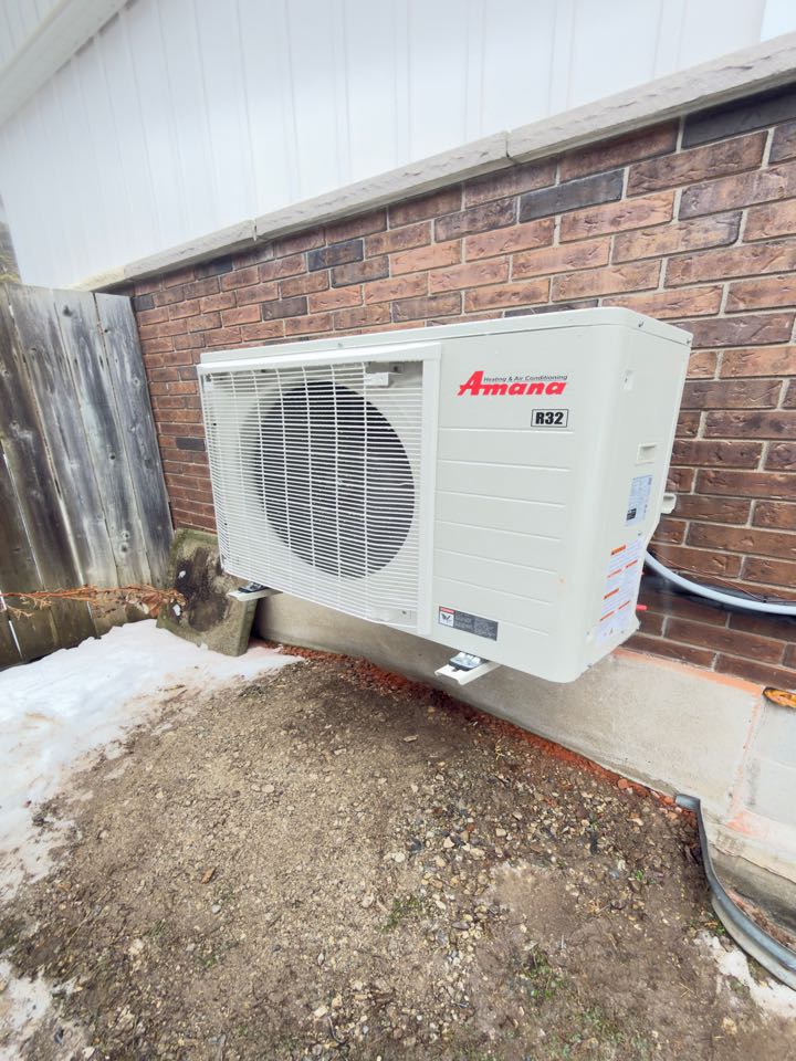 New Amana Heat Pump Installation