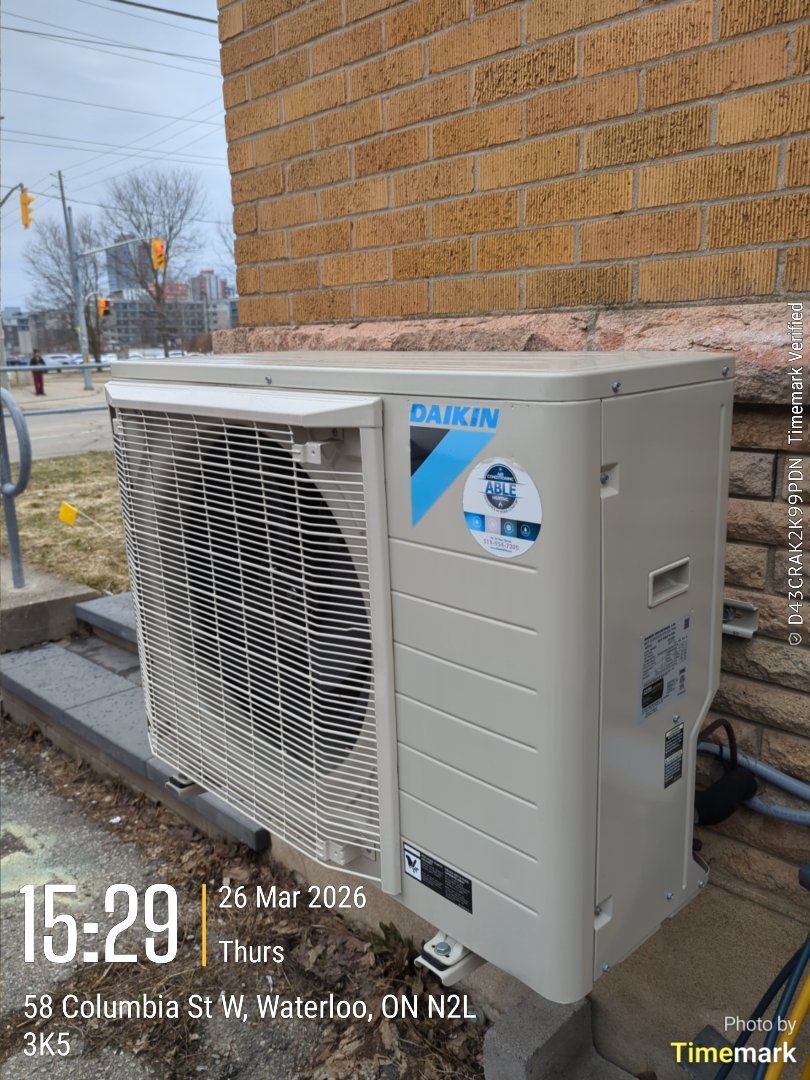 Performed a Daikin furnace and heat pump tune-up along with a blower wheel cleaning for a customer in the Beechwood area of Waterloo