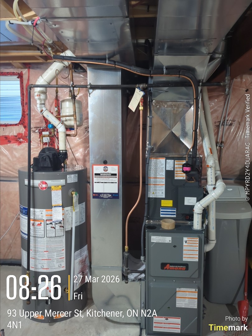 Completing a bonding infraction for a family in the Grand River South area of Kitchener