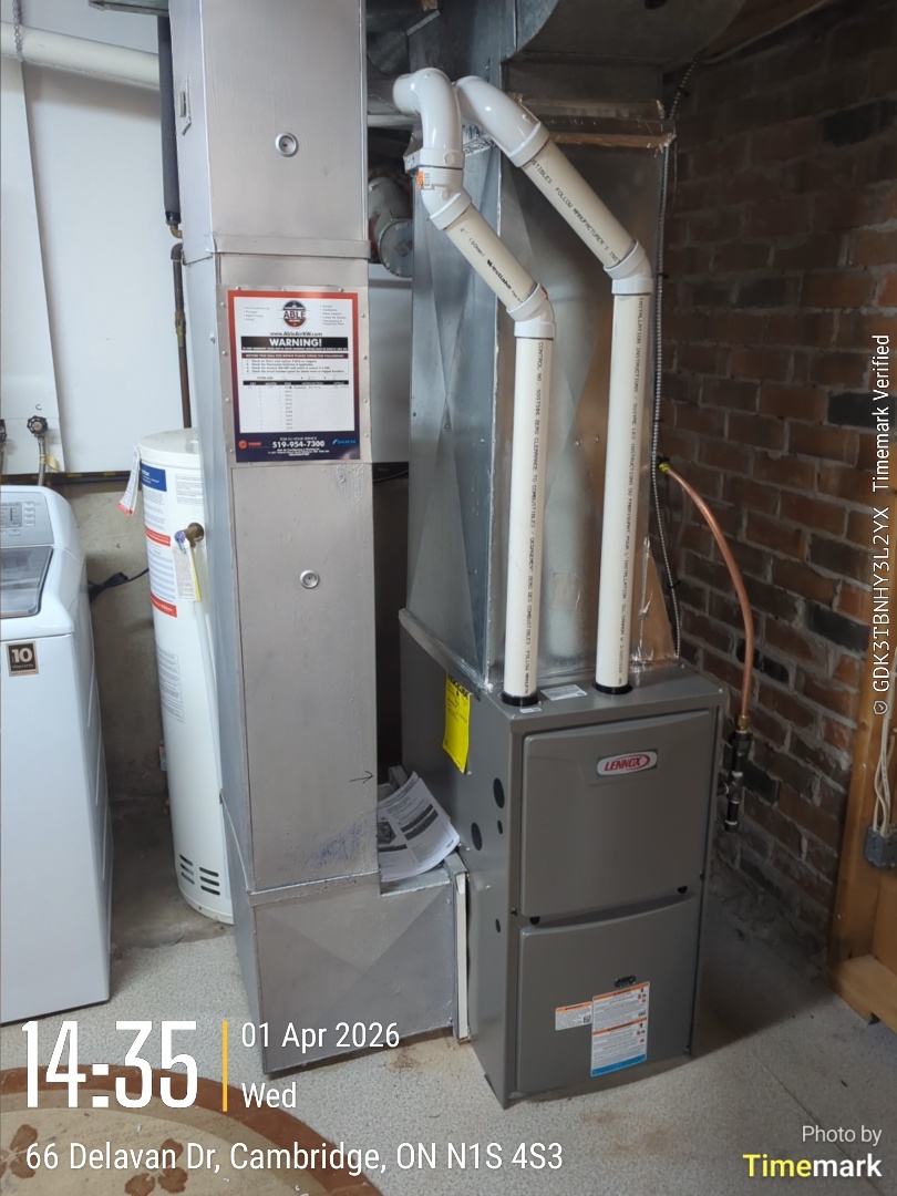 Two-Stage Lennox furnace install