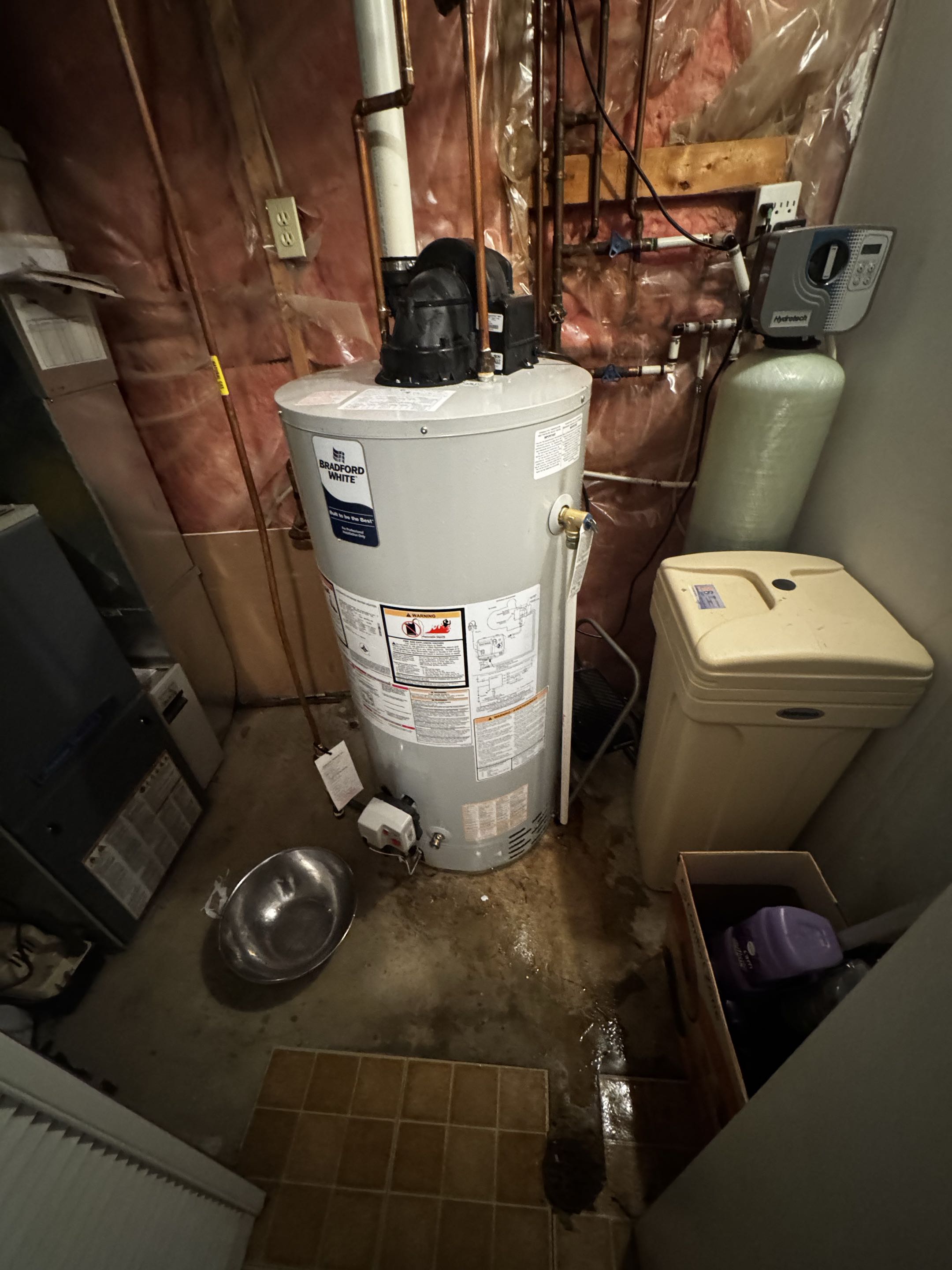 Water heater service 