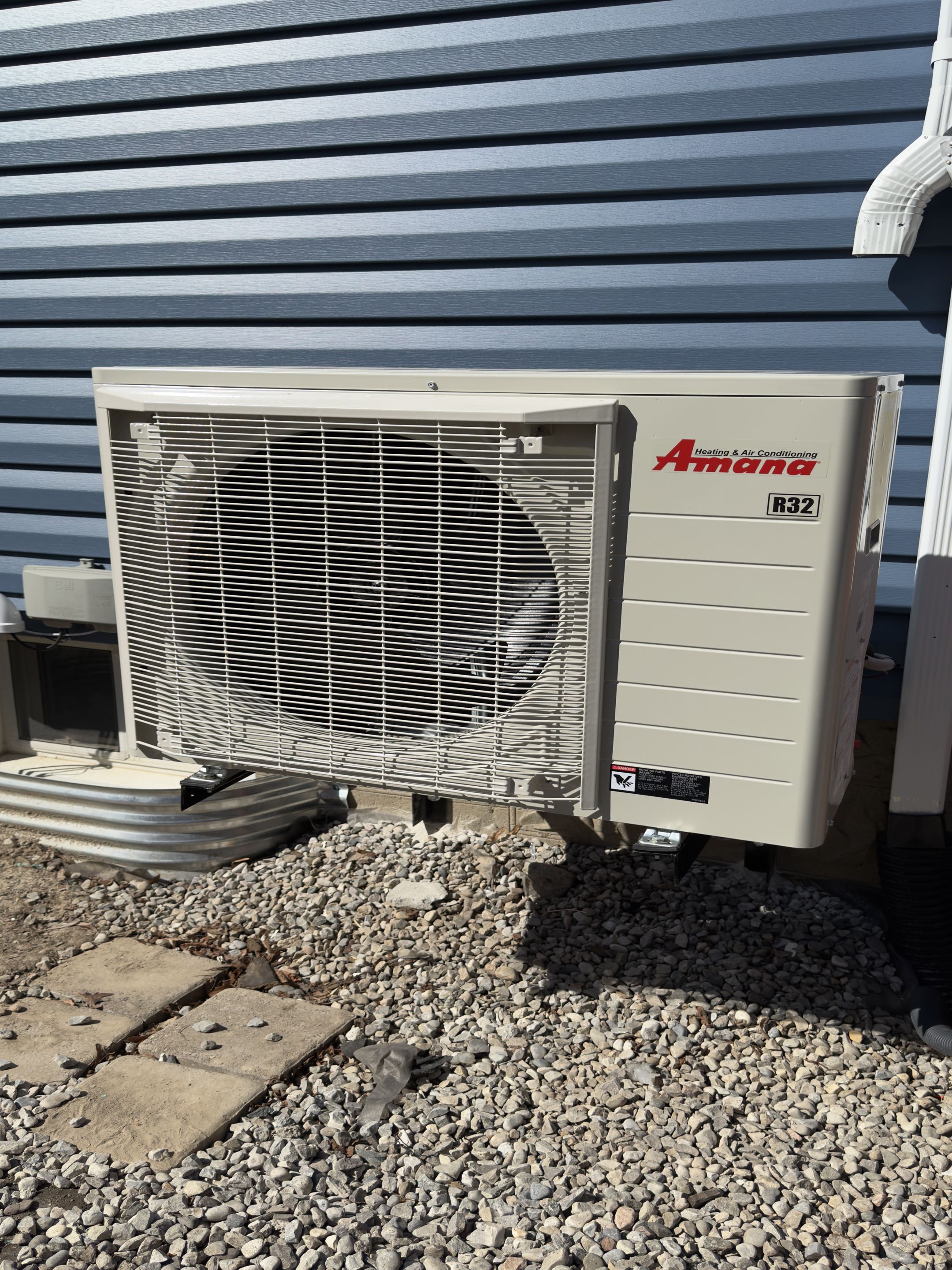 New Amana Heat Pump Installatiin
