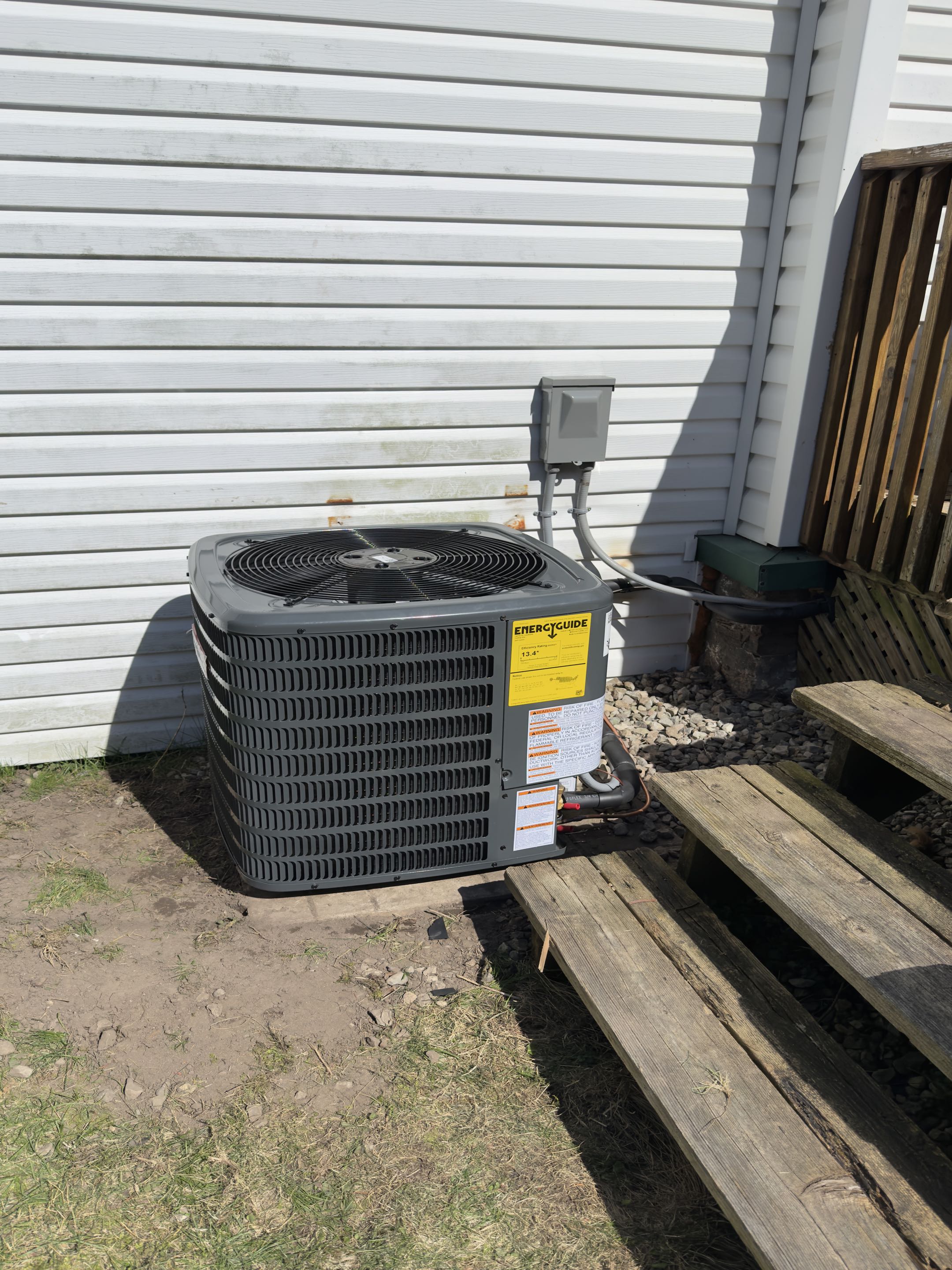 New furnace and AC Installation.