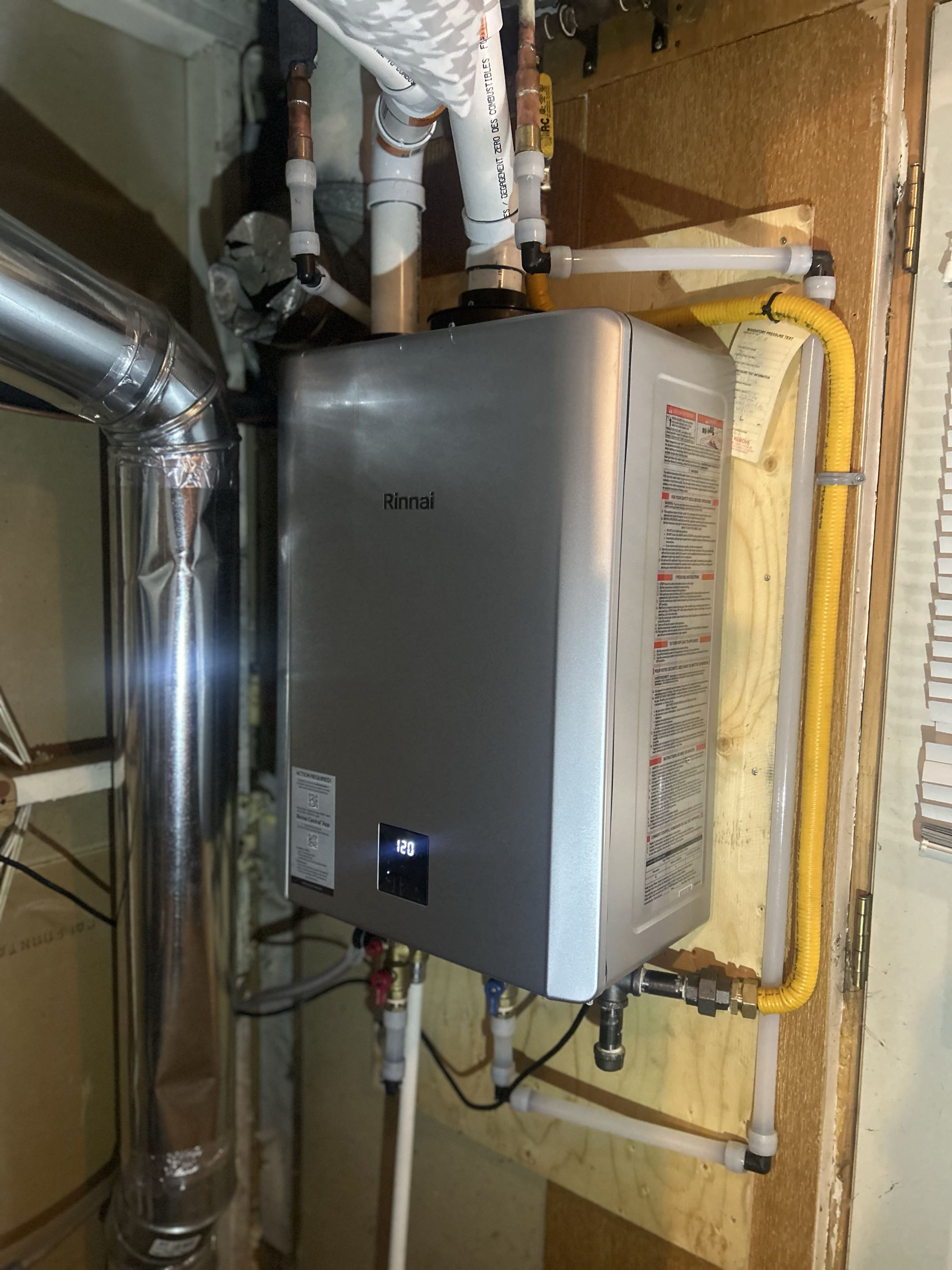 Tankless install