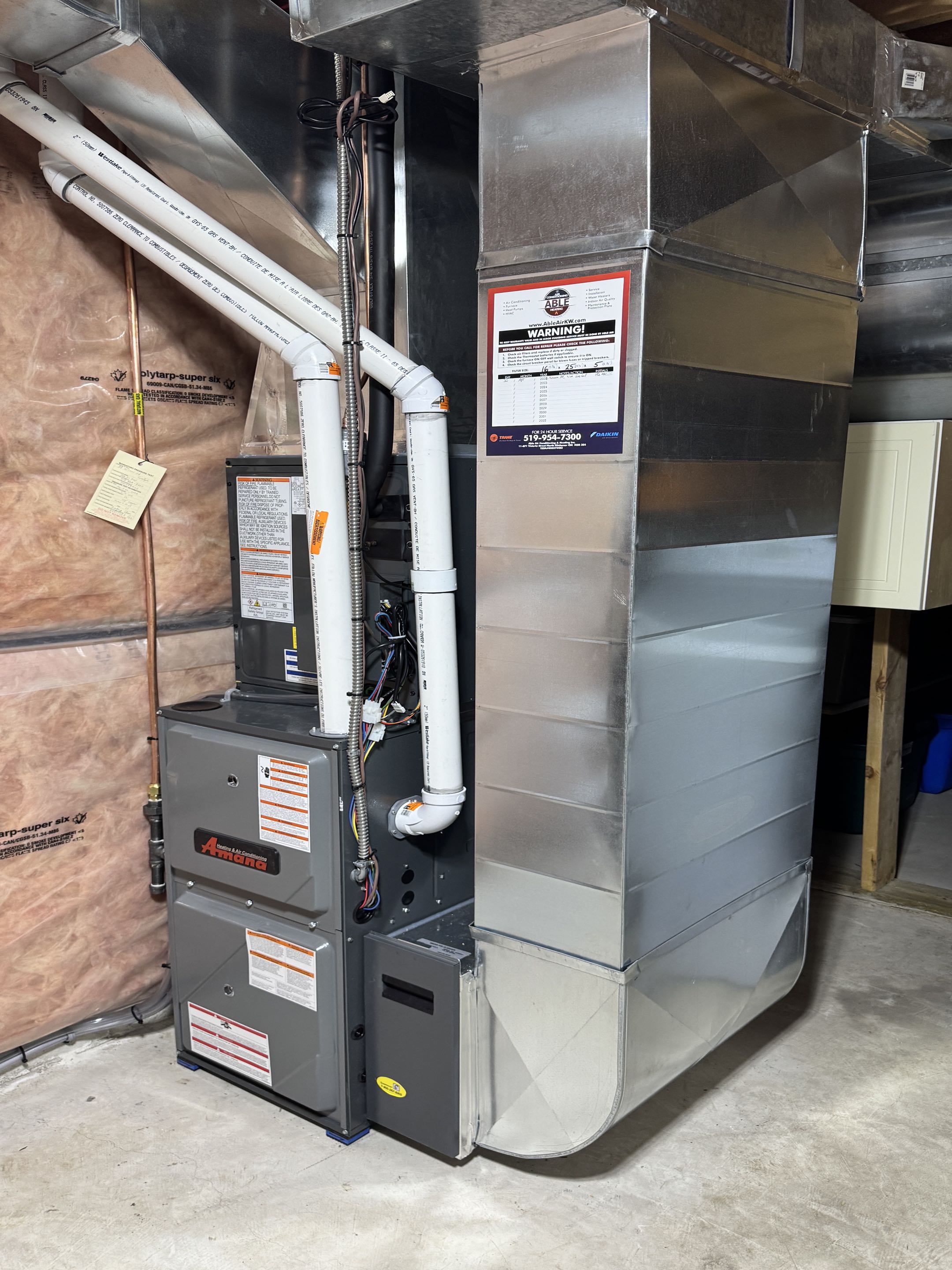 Furnace and Heat Pump