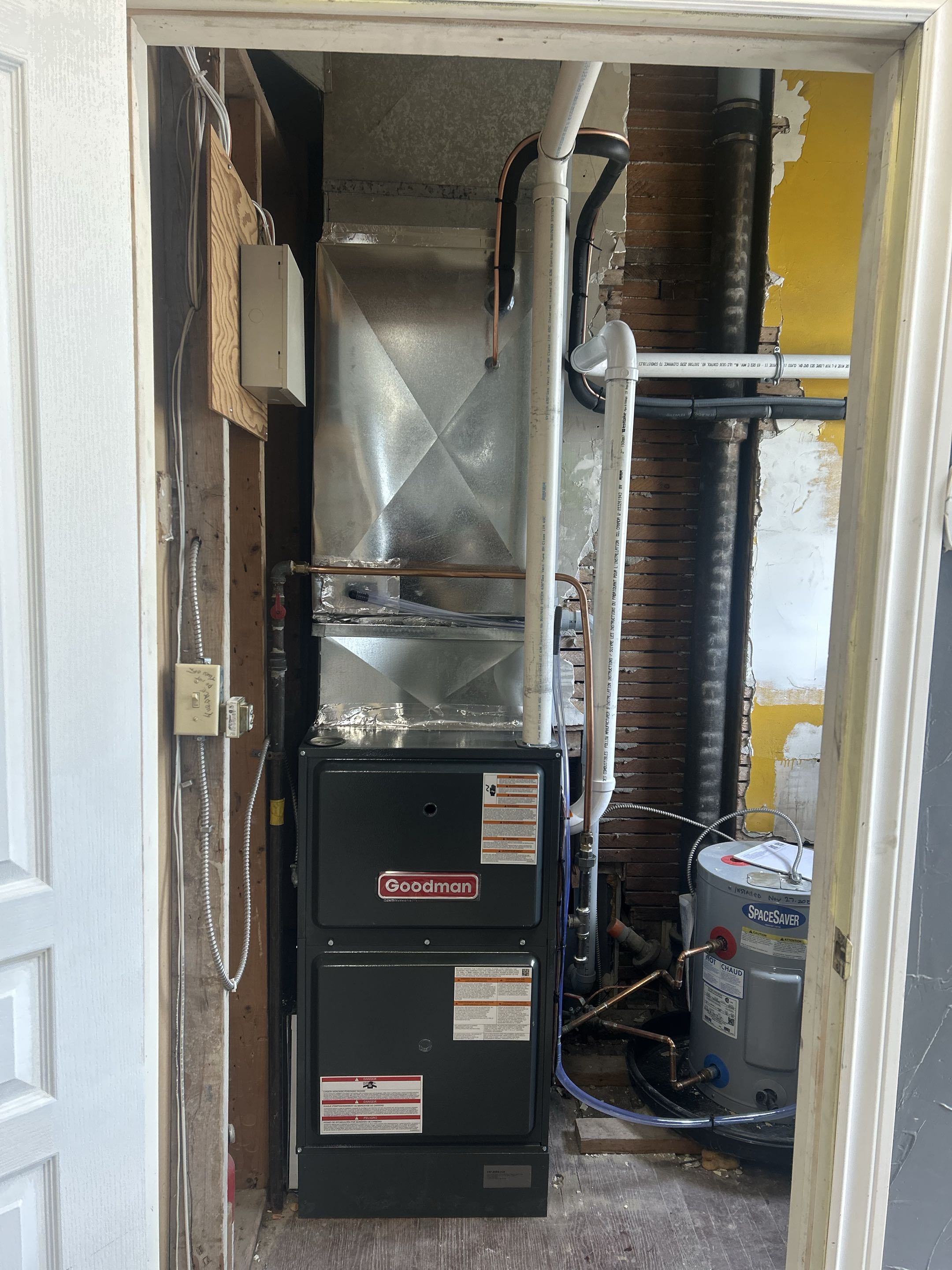 Furnace install 