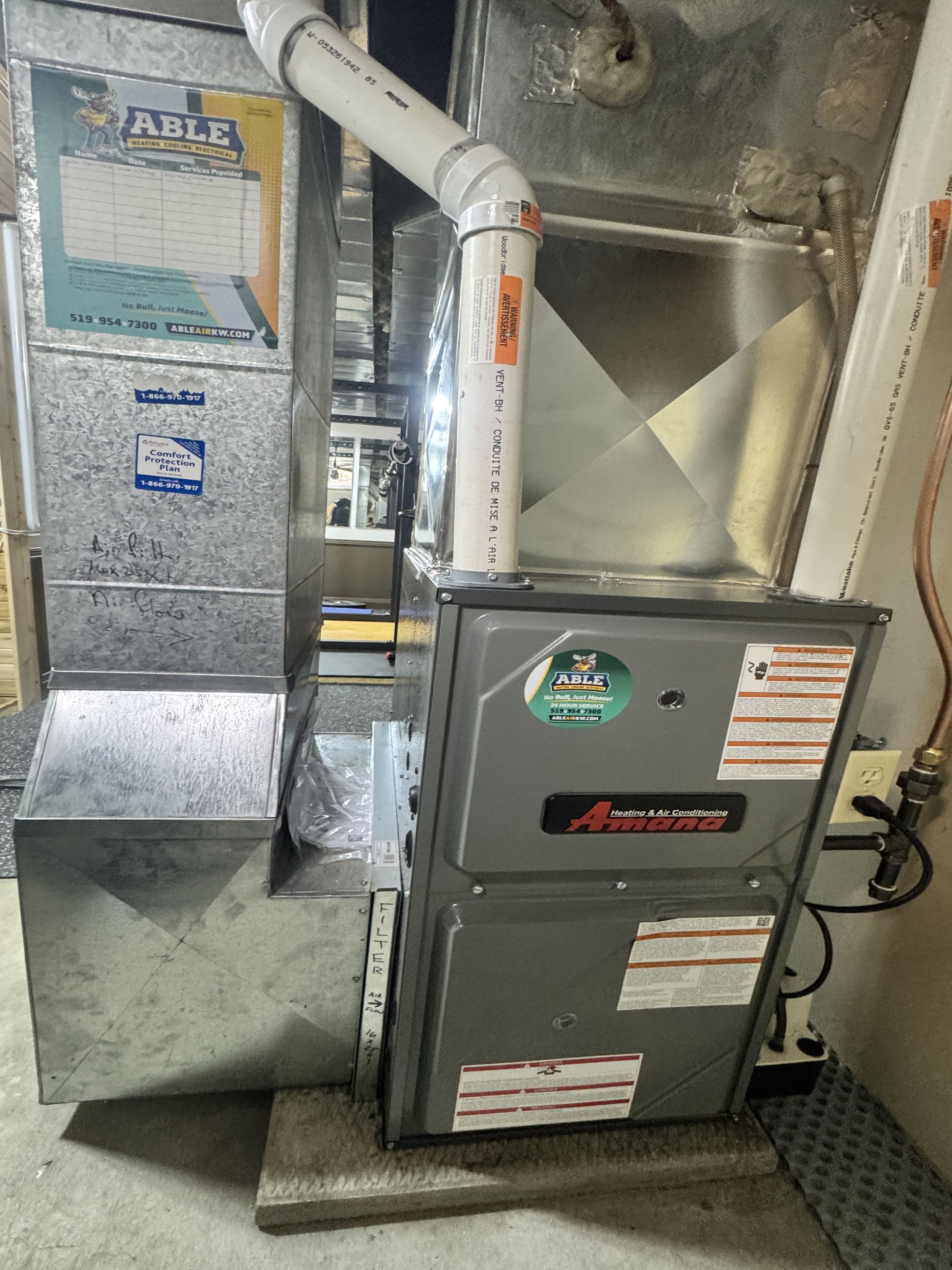 Furnace install