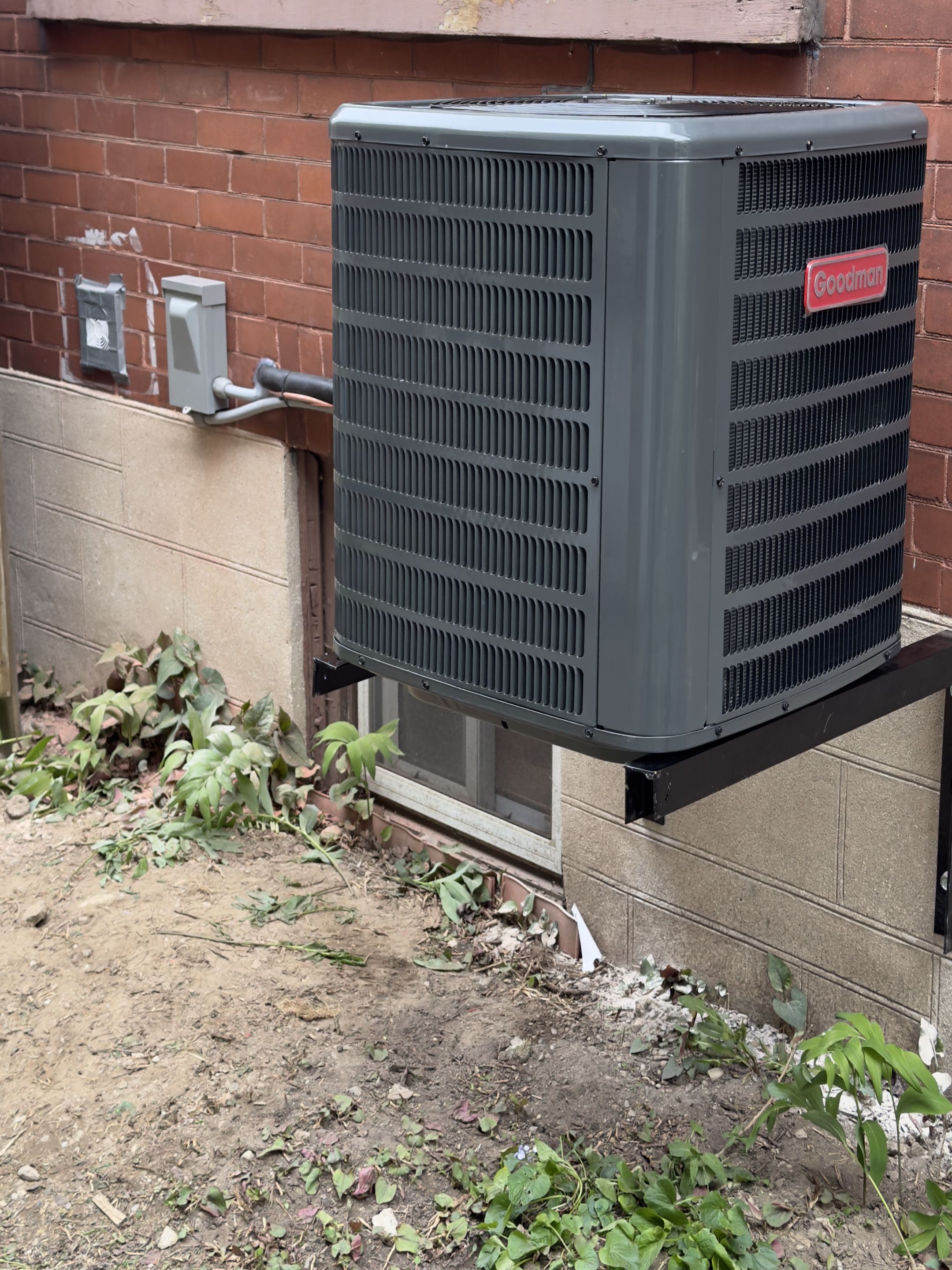 New Goodman AC imstallation.