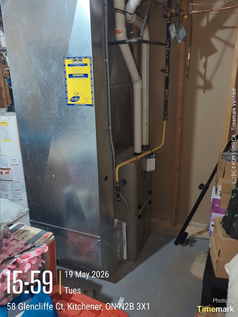 no cooling call. wires not hooked up