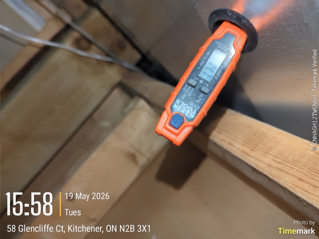 no cooling call. wires not hooked up