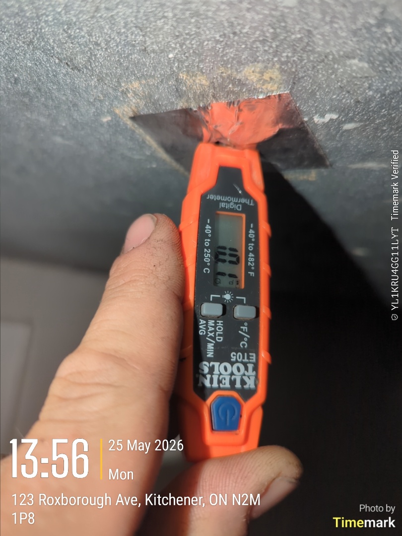 upper floor of triplex not cooling effectively, adjusted air flow damper
