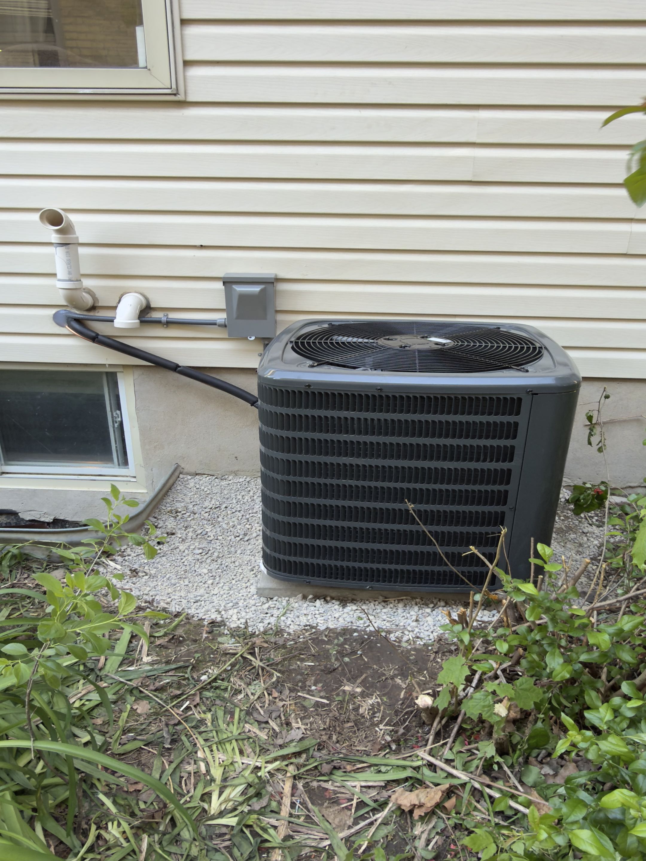 New furnace and AC installation