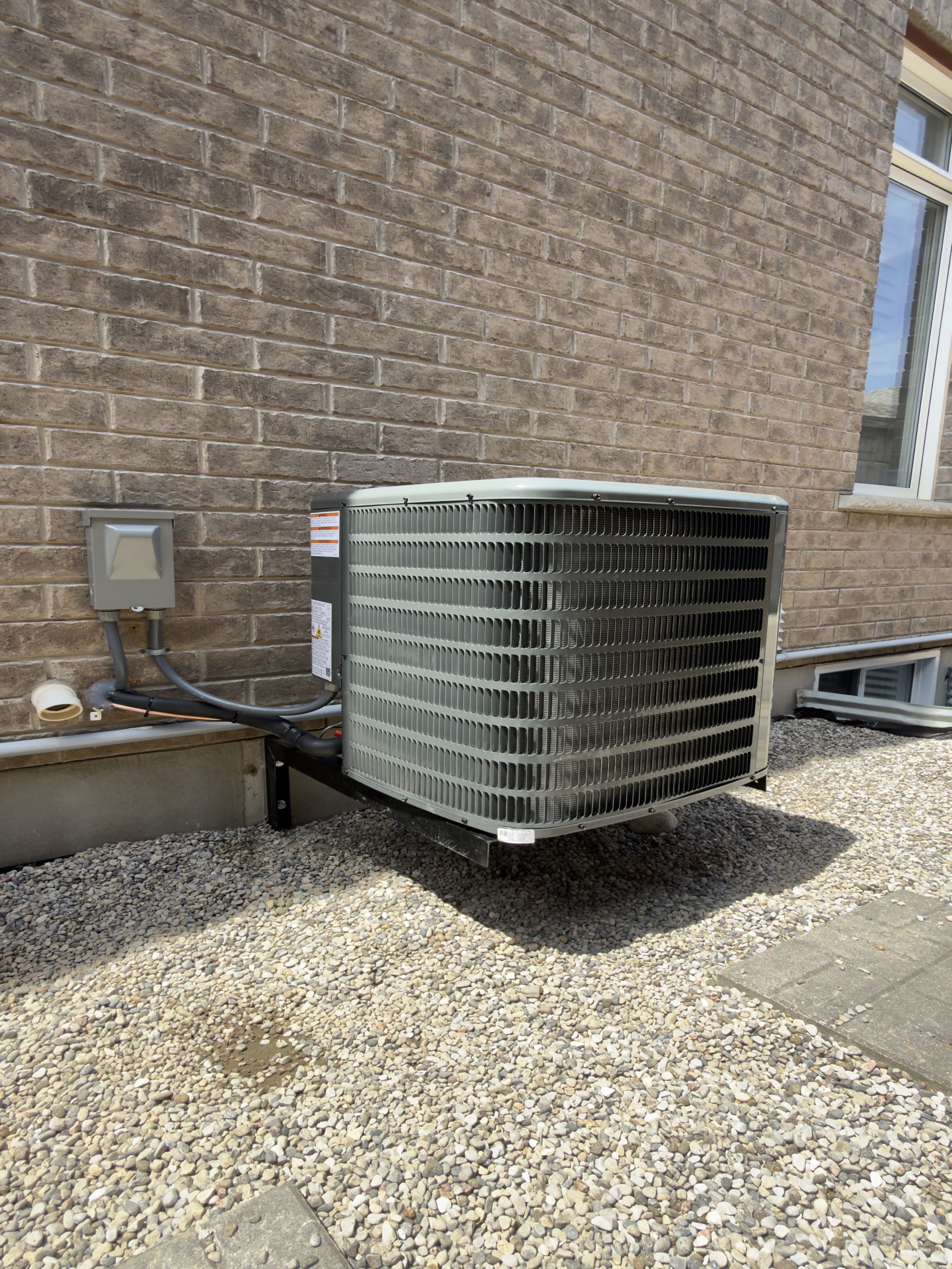 New furnace and AC installation