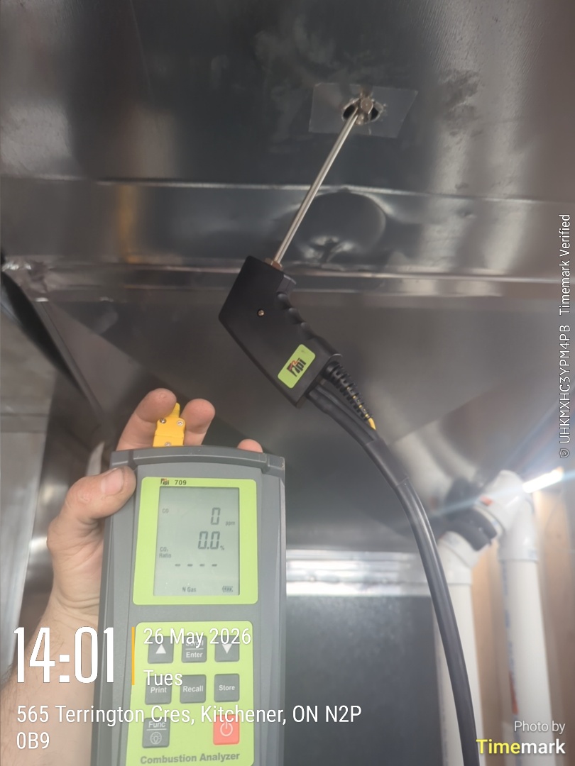 furnace and heat pump tune-up 
completed by Phil