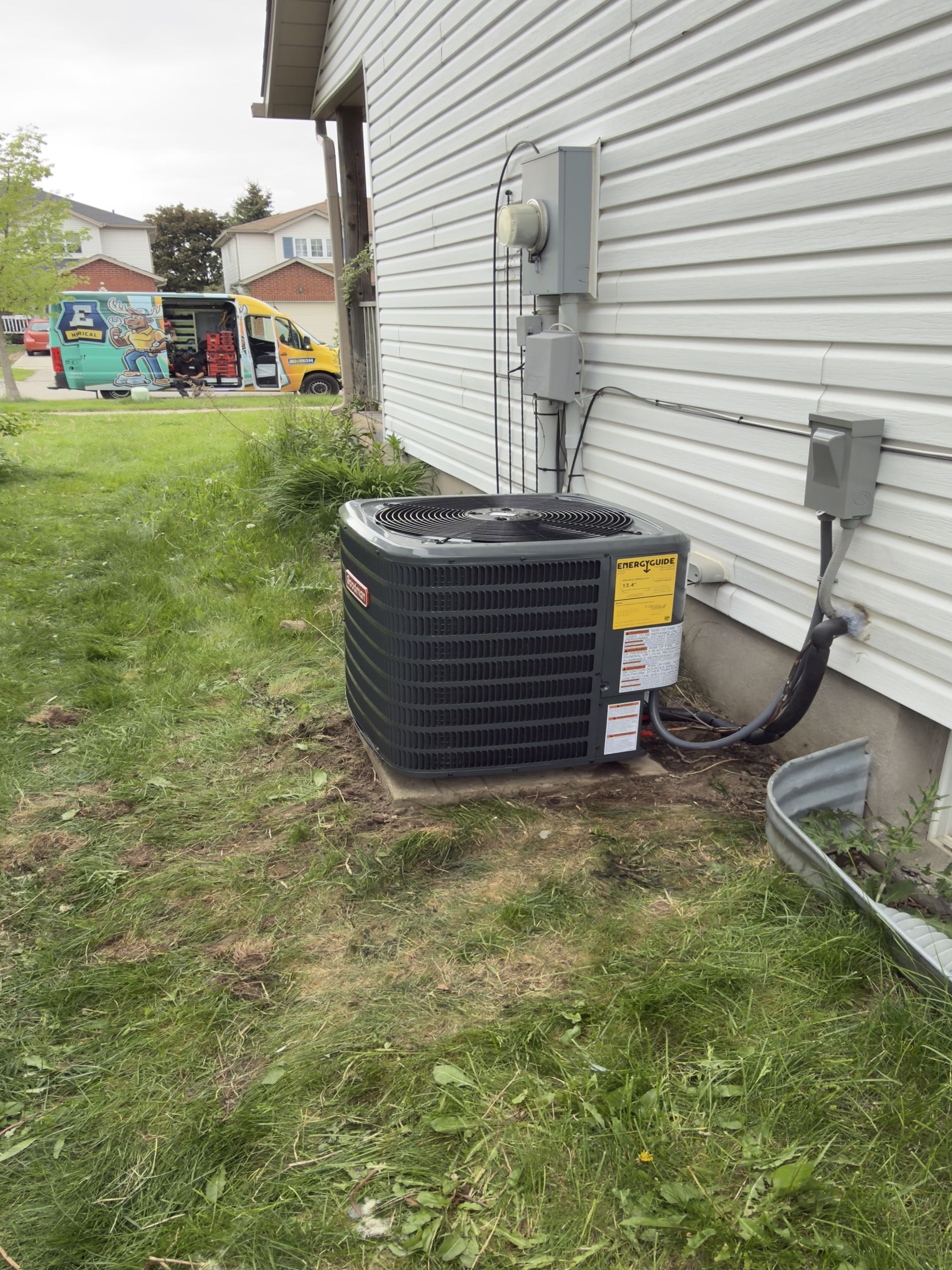 New AC installation