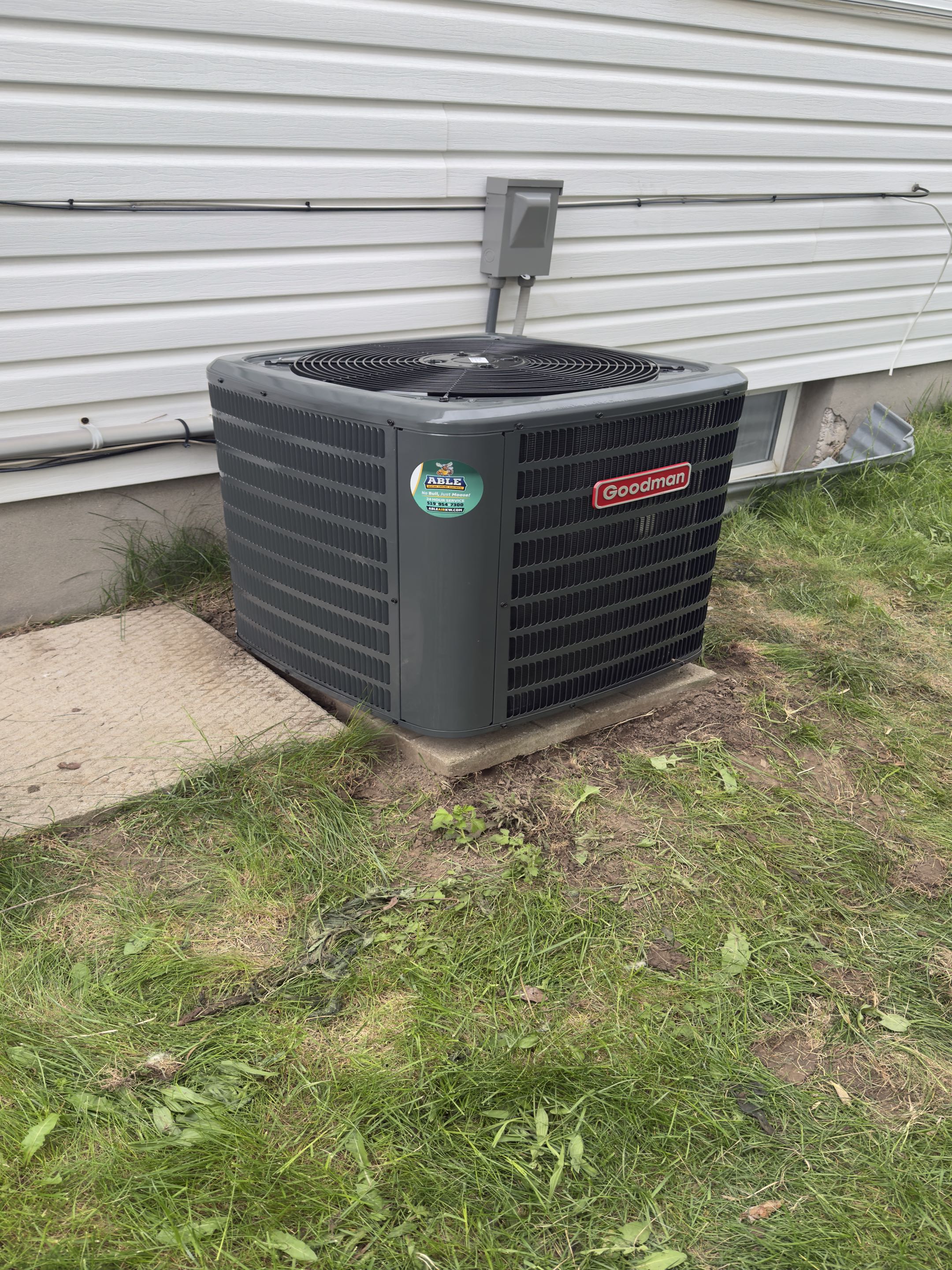 New AC installation
