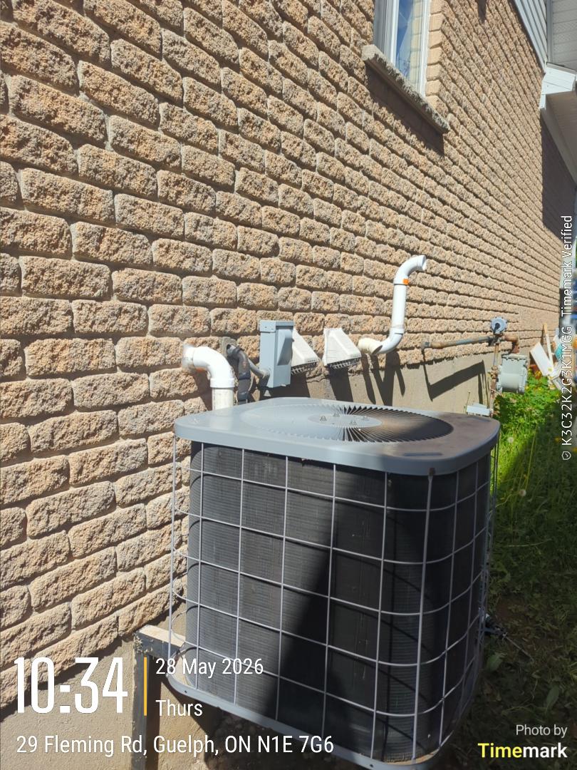 Completed venting for a customer in Guelph