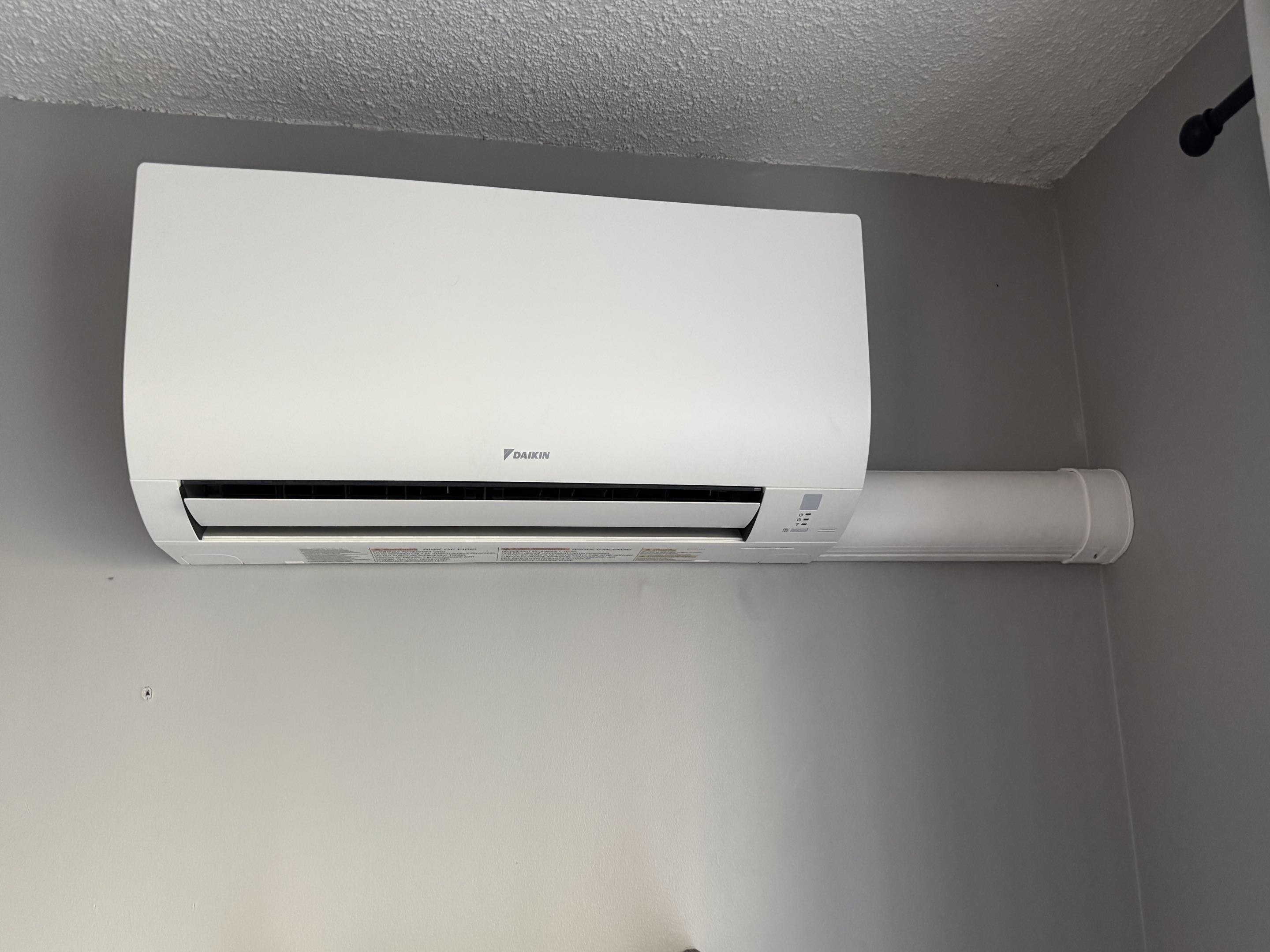 Ductless mini split heat pump