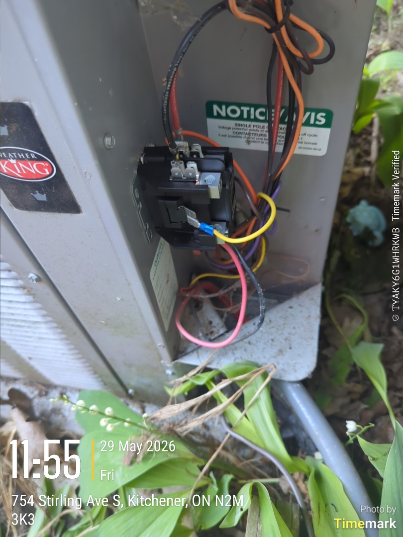 Ac not cooling bad contactor and thermostat