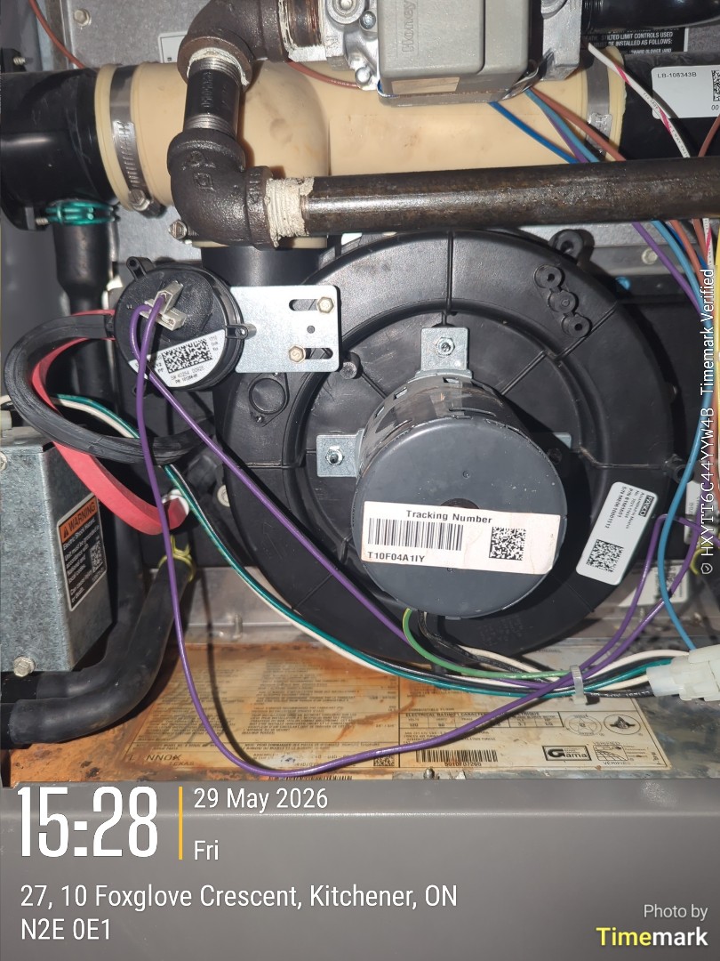 collector box replacement, corrected reversed venting