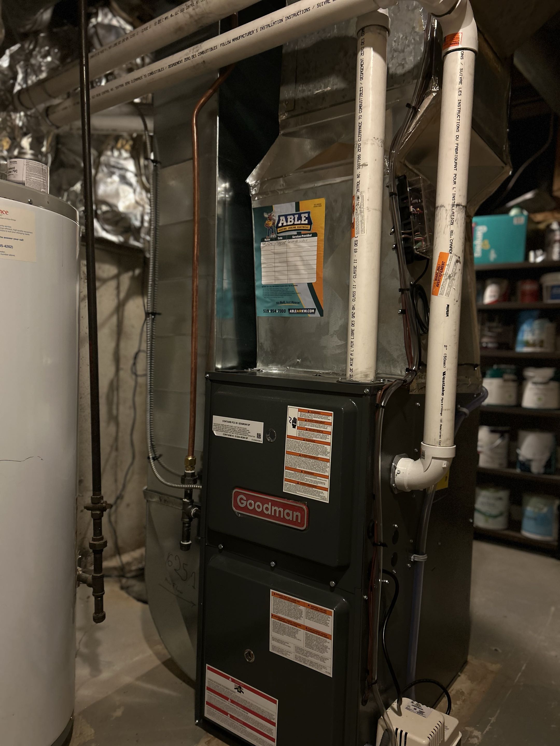 Furnace install 