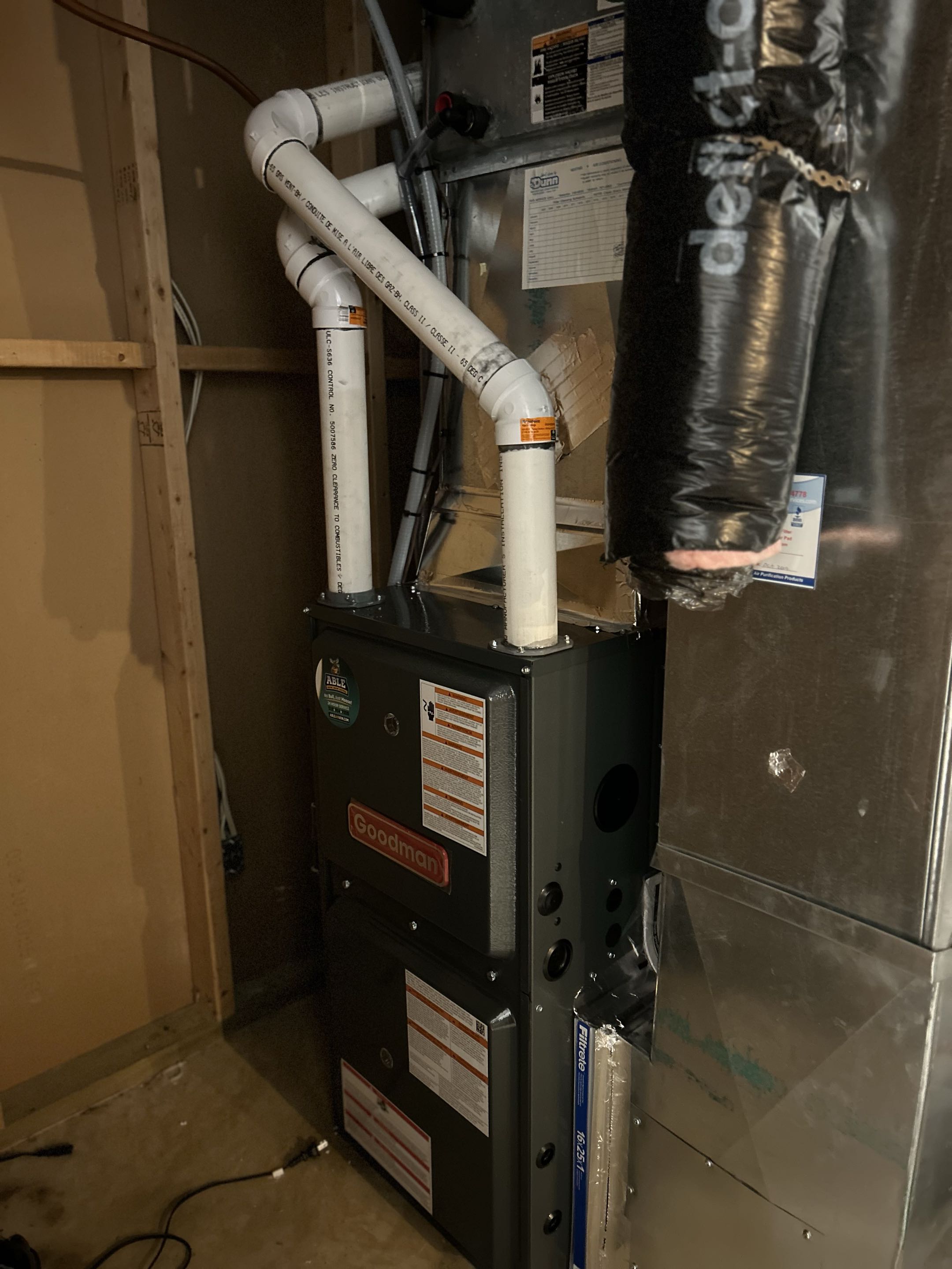 Furnace install 