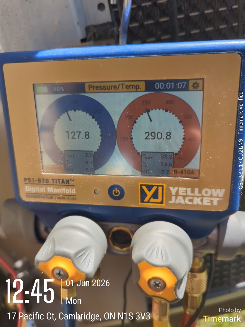 Air conditioner compressor very loud
