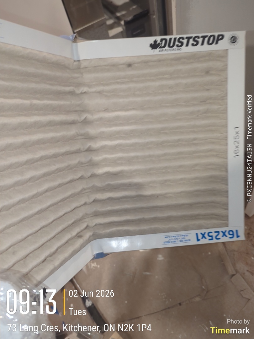 water found under furnace, protein evaporator coil from restricted air flow