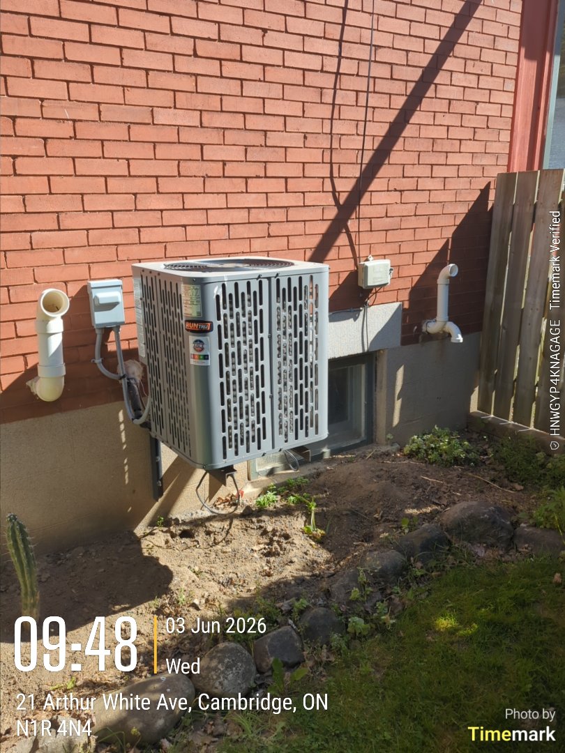 Completing a furnace and air conditioner tune-up for a family in Cambridge