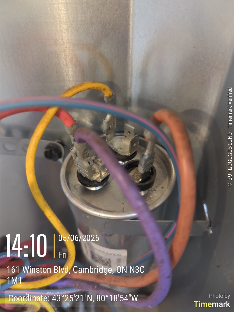 Lennox air conditioner making loud sound upon startup