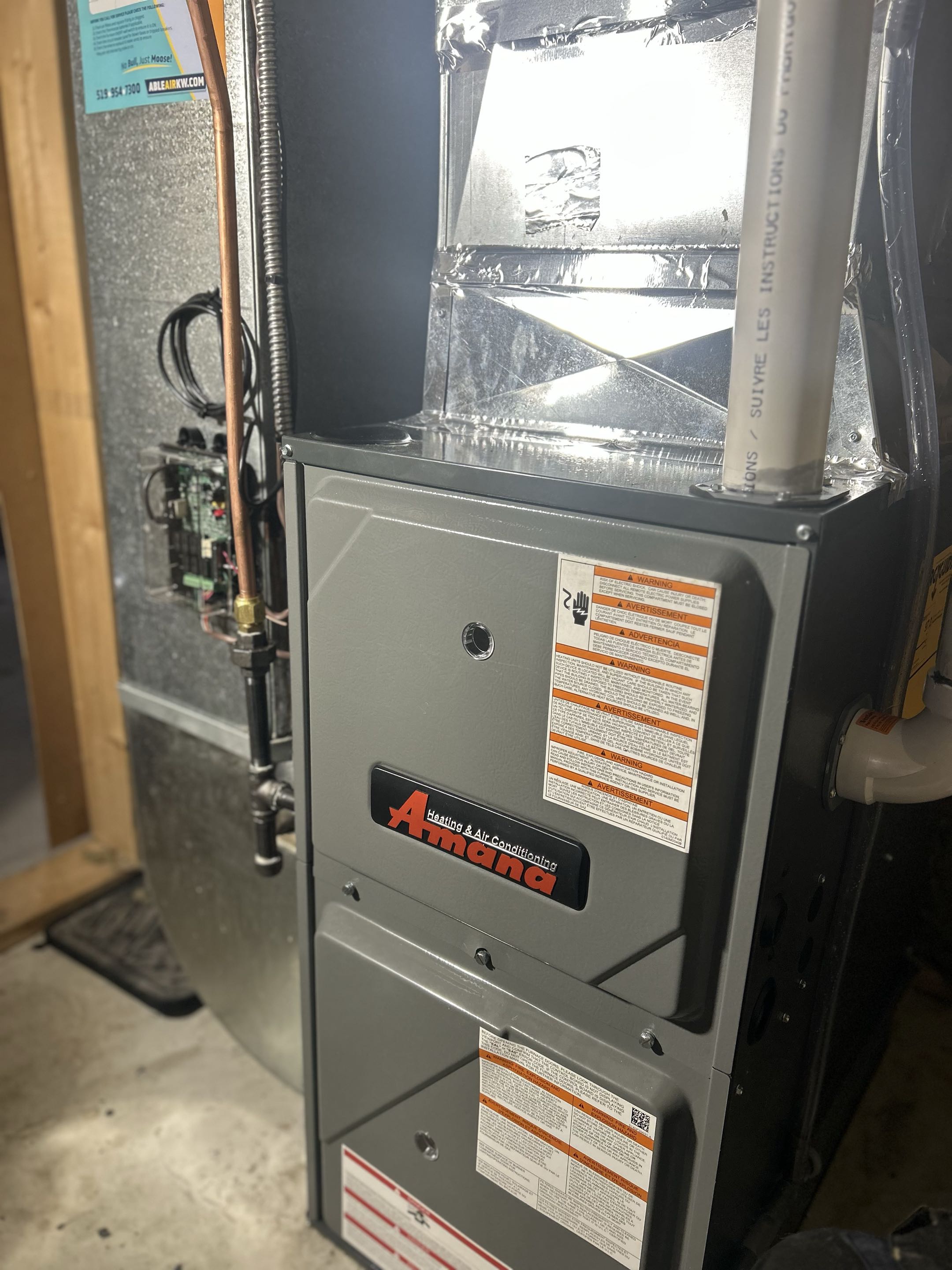 Furnace install 