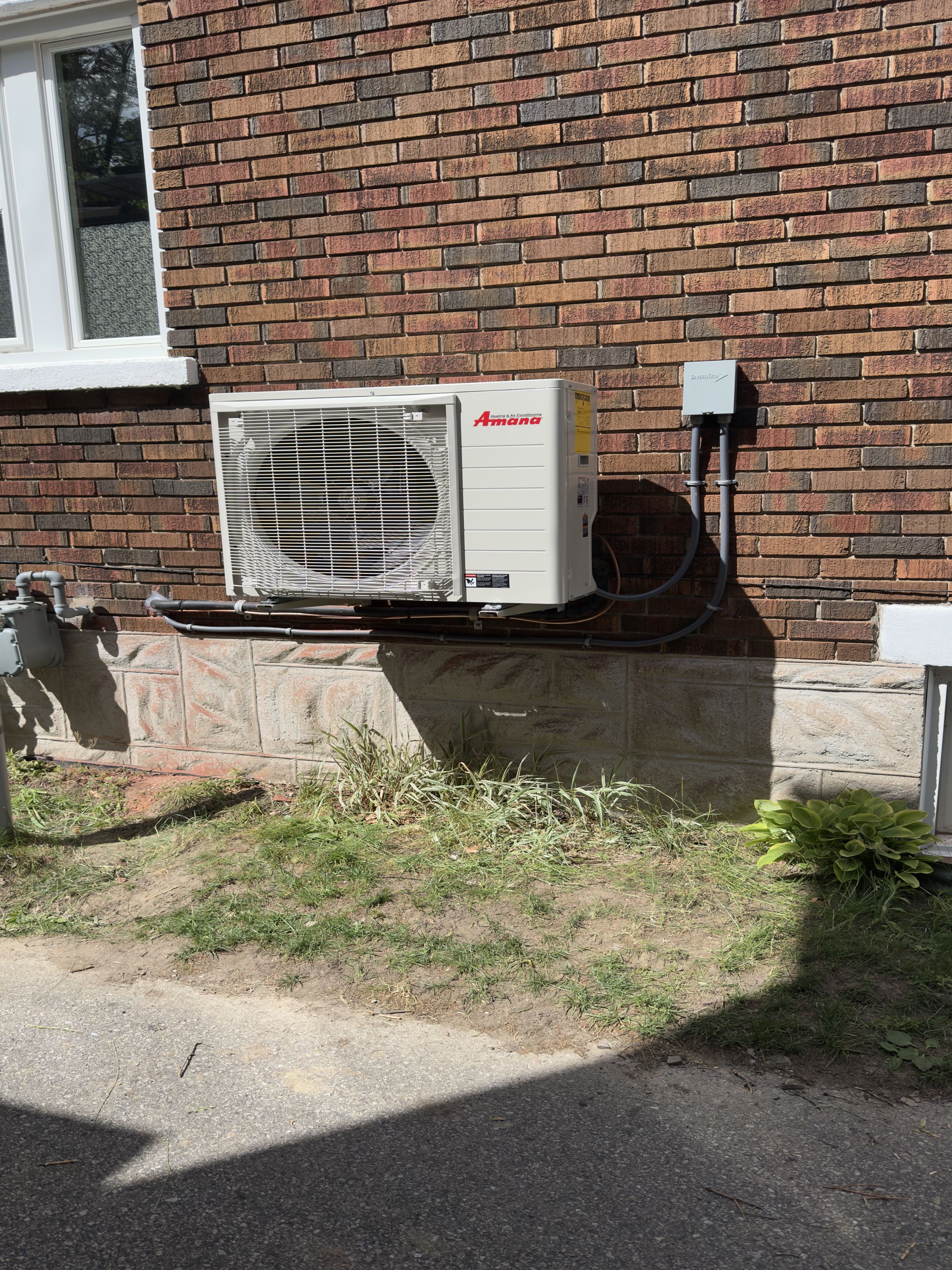 New Amana AC Installation.