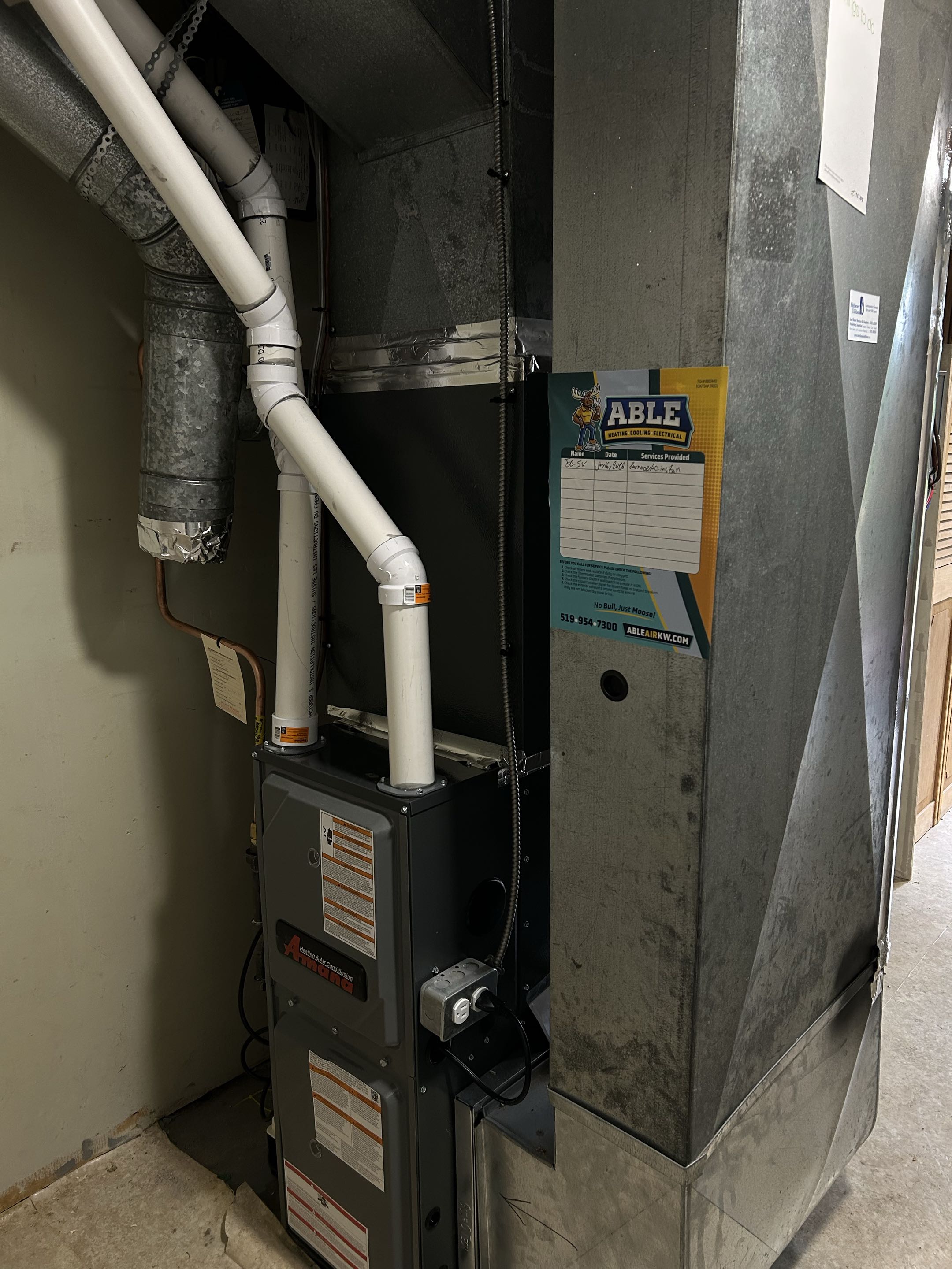 Furnace install 