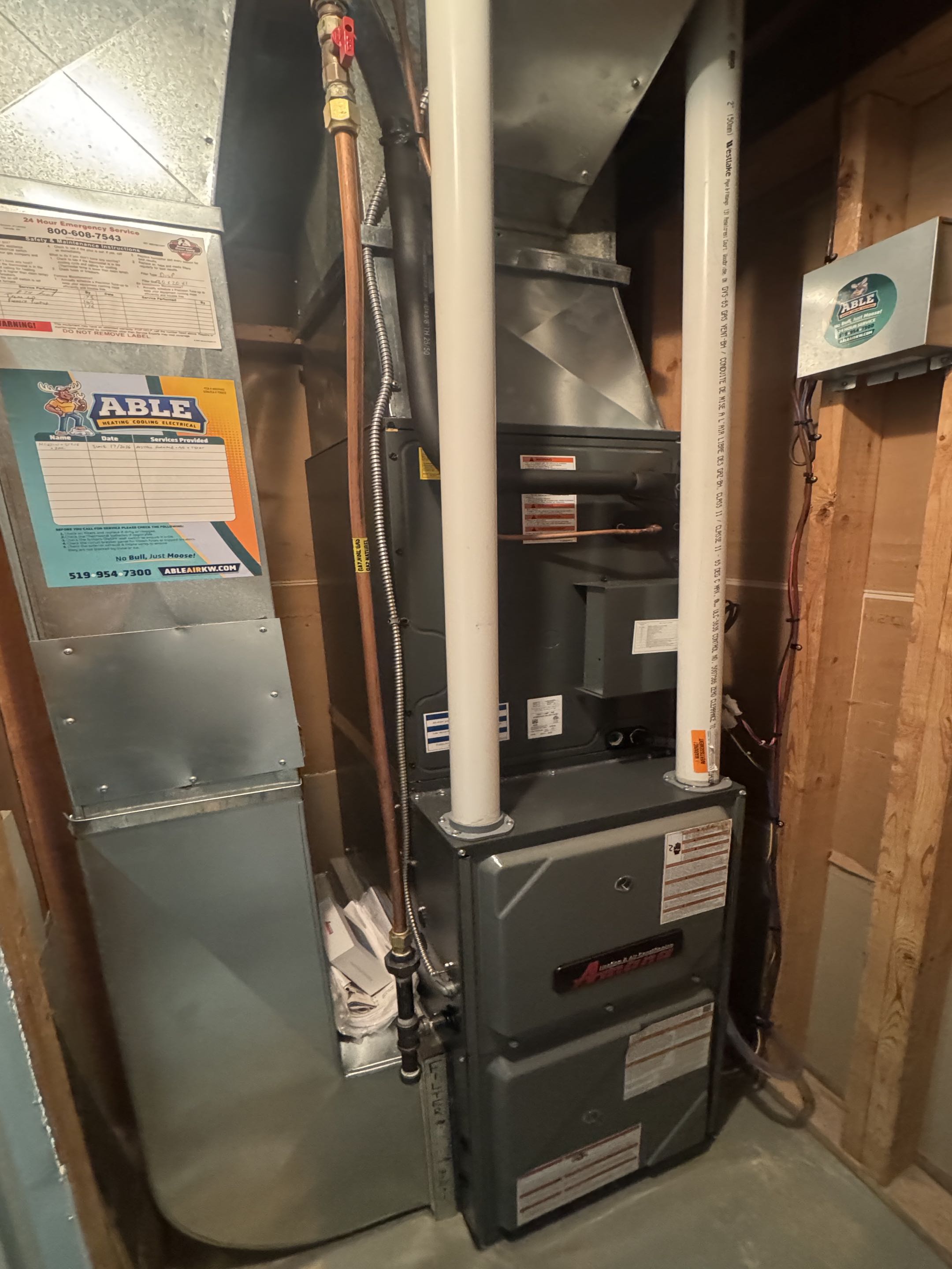Furnace and AC