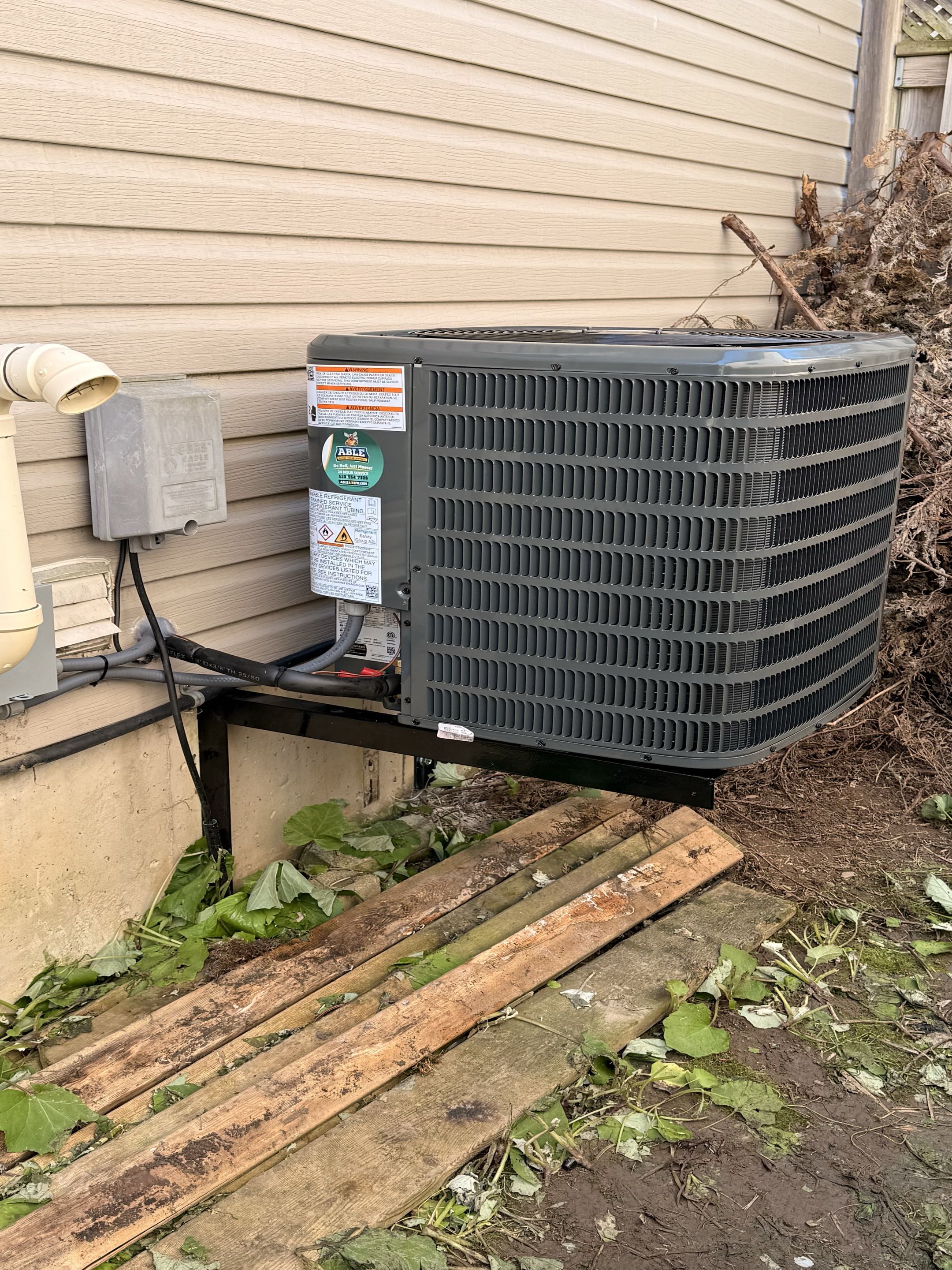 New AC Installation.
