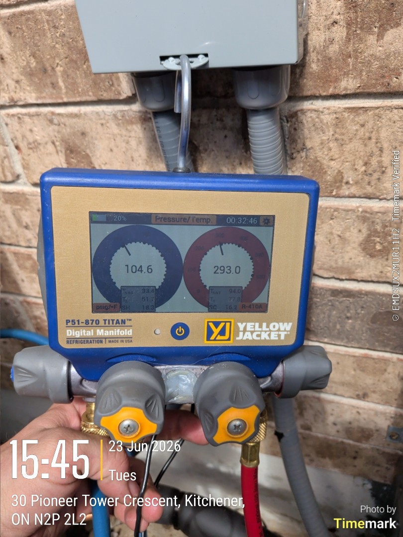 follow up on AC install