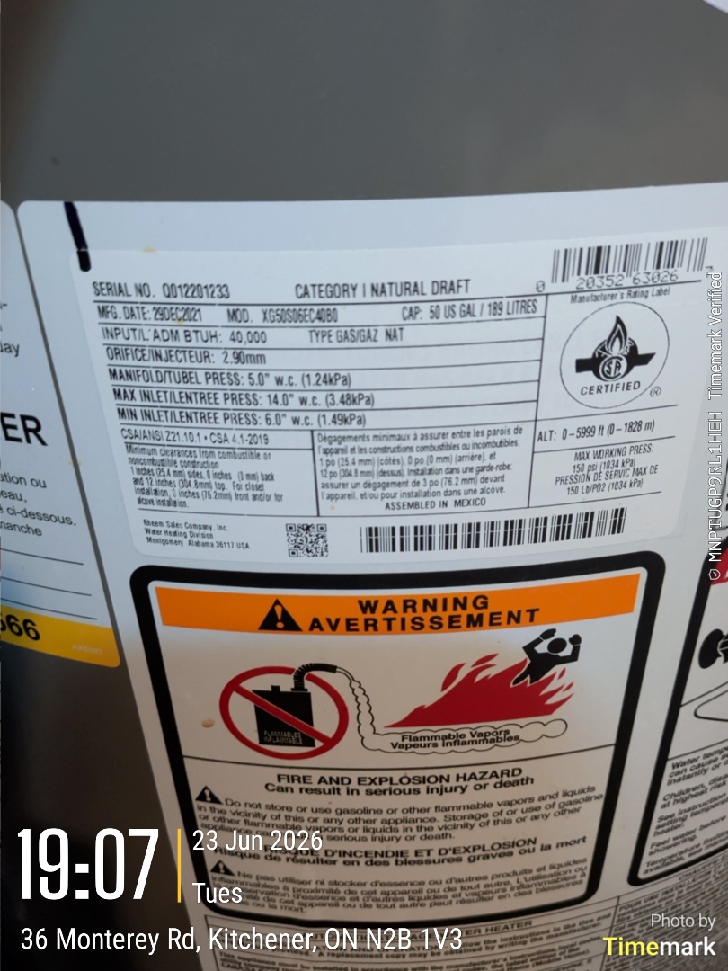 water heater pilot window