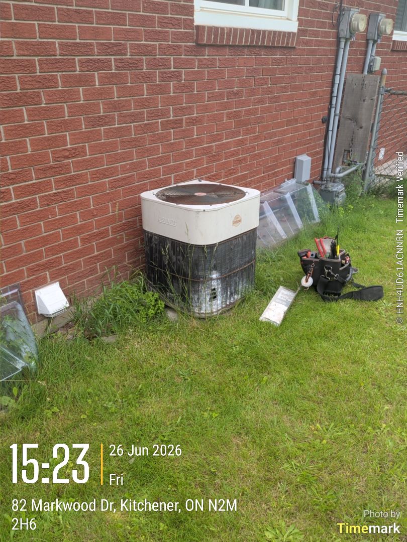 water found on floor by furnace r22 Lennox low on refrigerant, blocked condensate tube

Tech :Phil