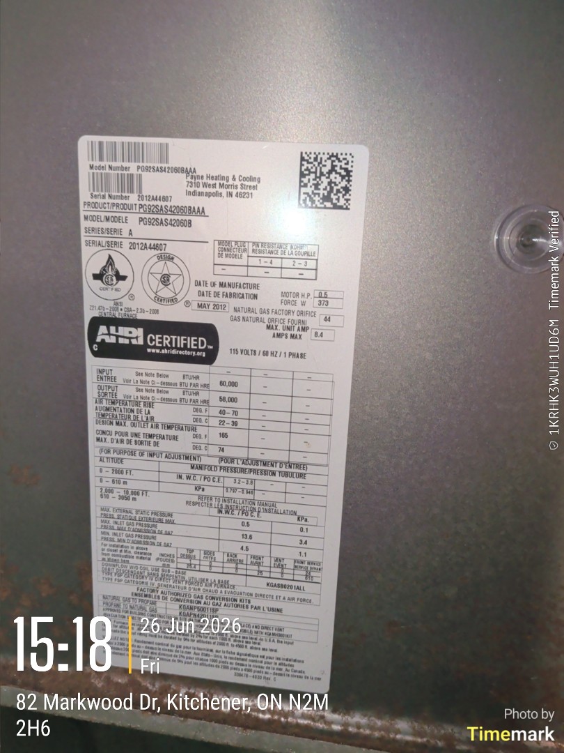water found on floor by furnace r22 Lennox low on refrigerant, blocked condensate tube

Tech :Phil