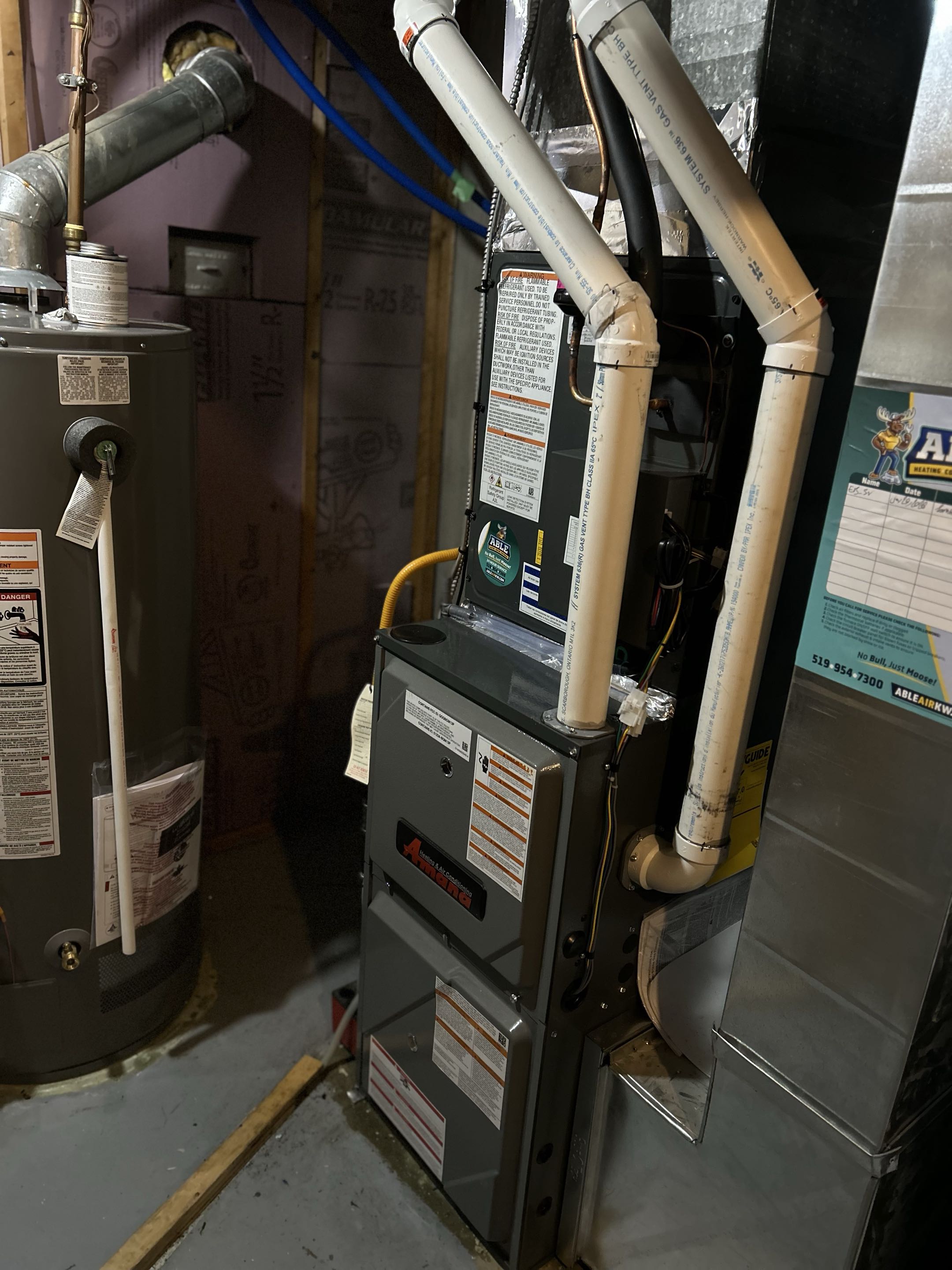 Furnace install 