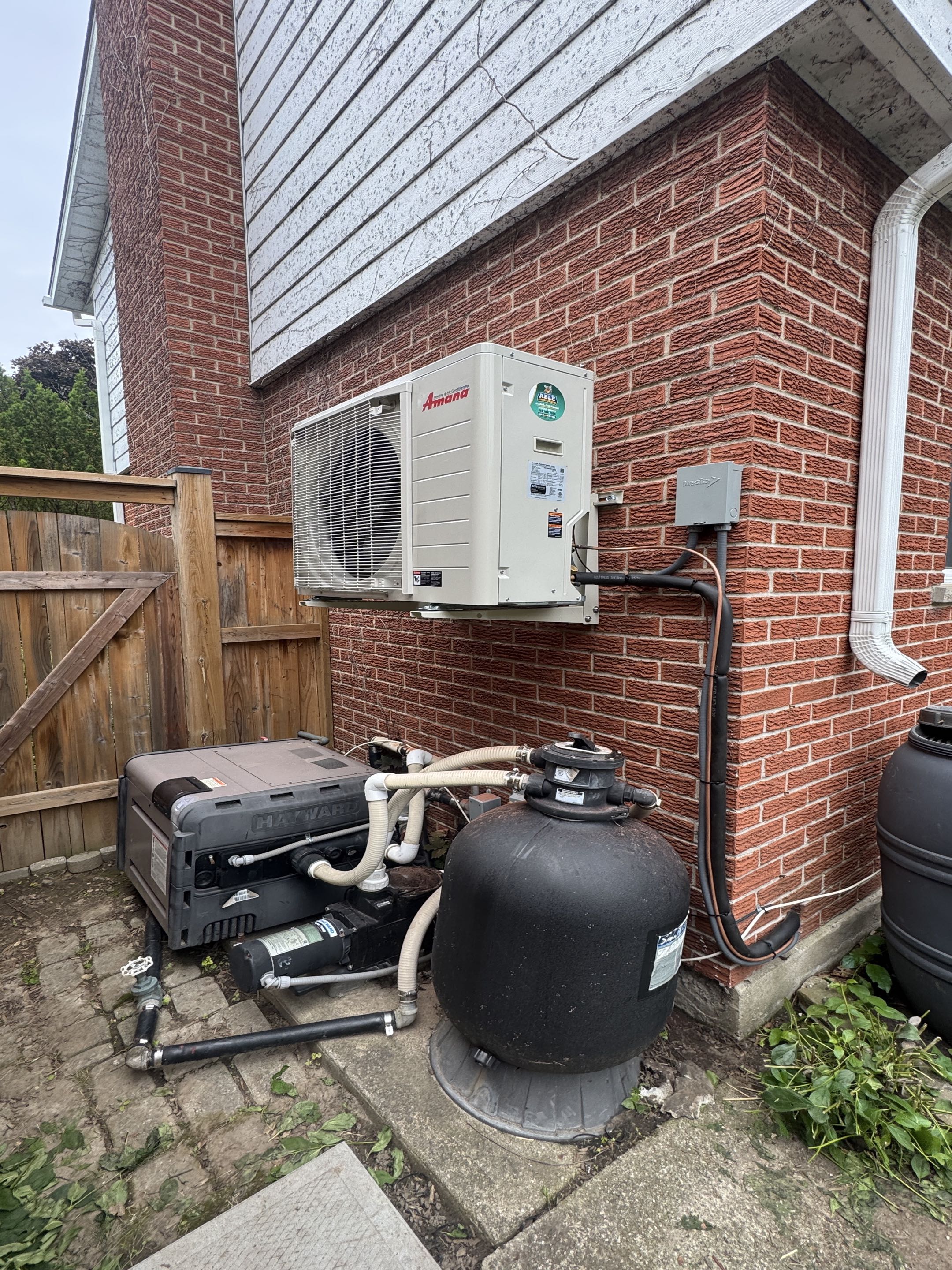 Installed Amana AC