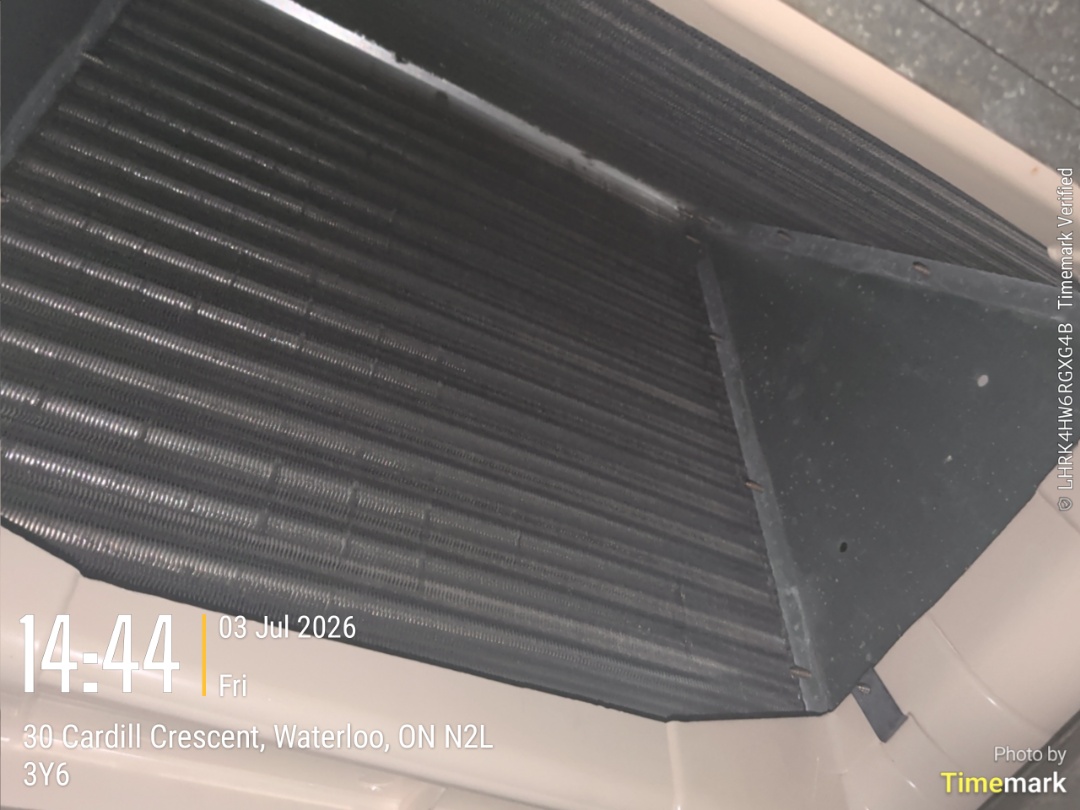 dirty filter causing evaporator coil to freeze