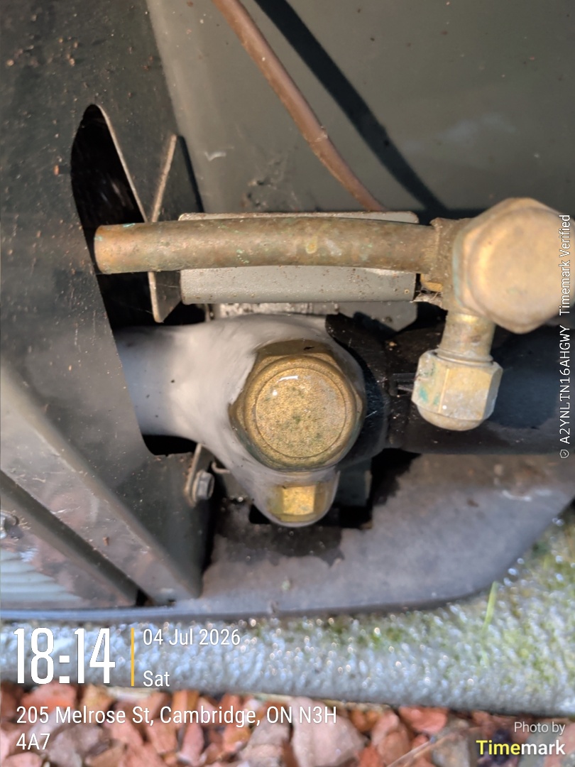 no cooling call. likely low on refrigerant systemized over