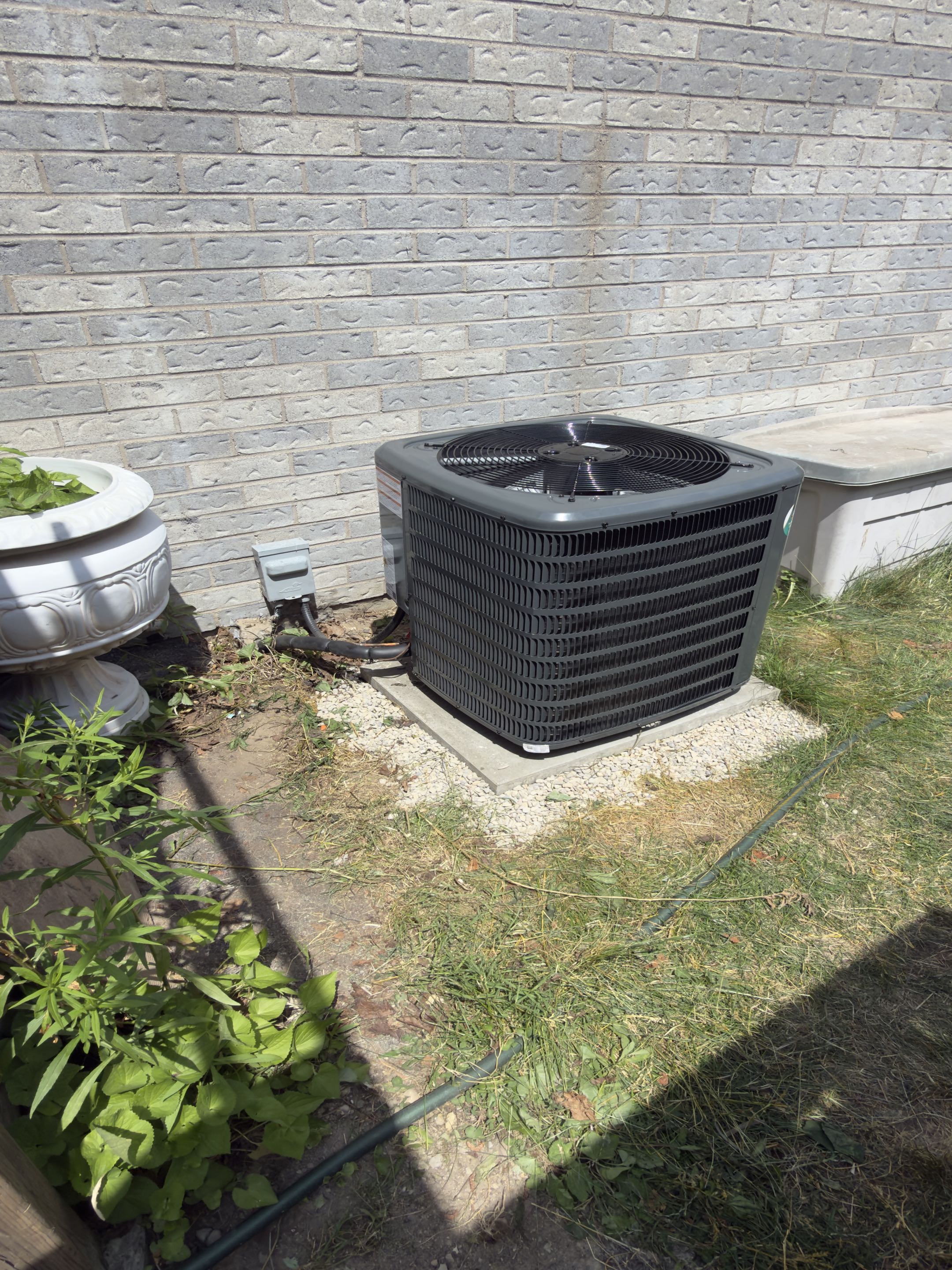 New AC installation.