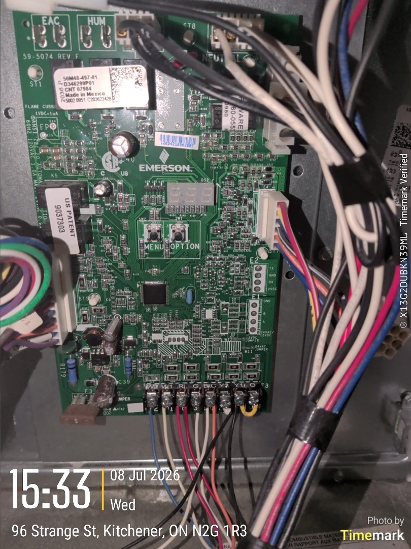 Trane furnace control board replacement